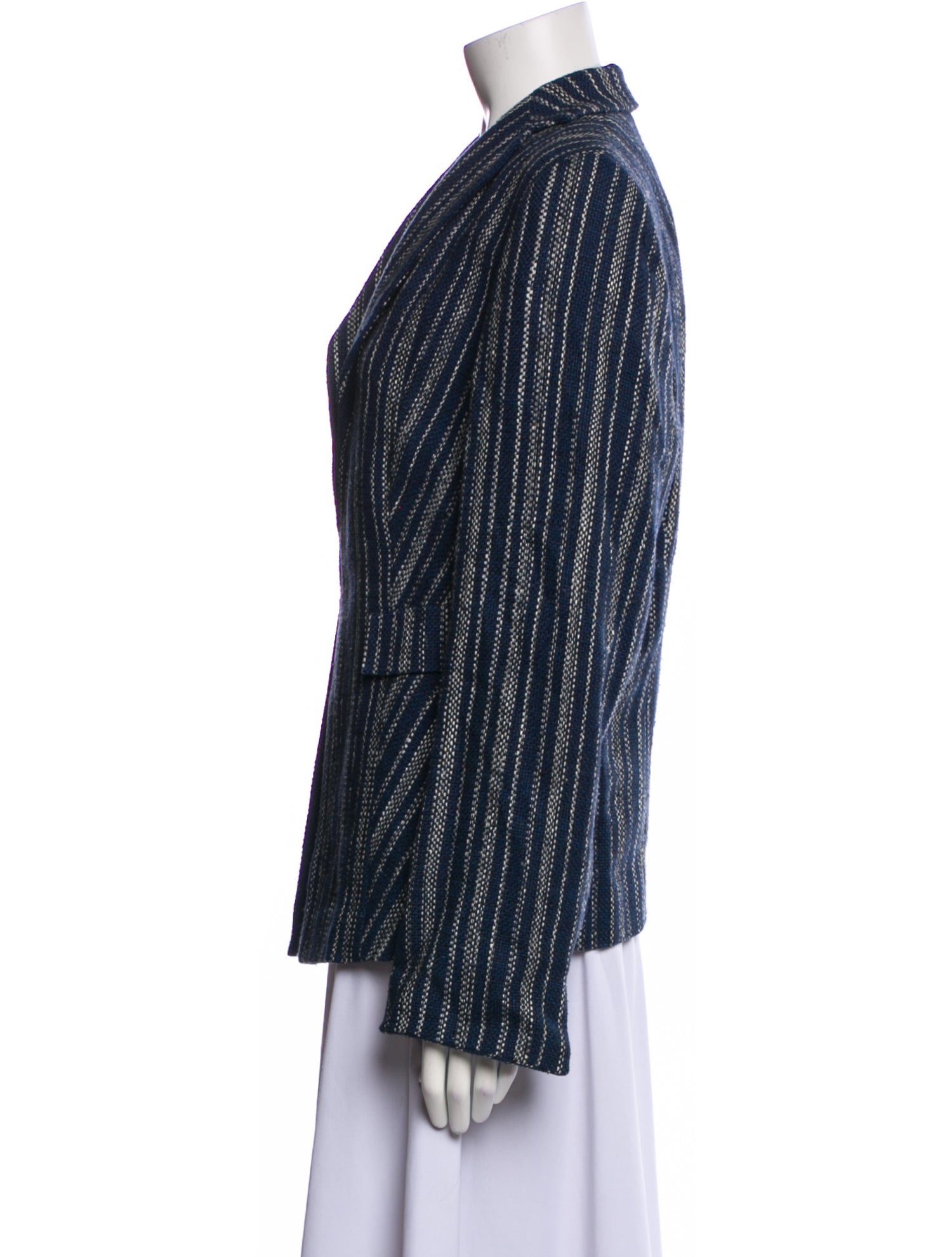 Akris Silk Striped Blazer