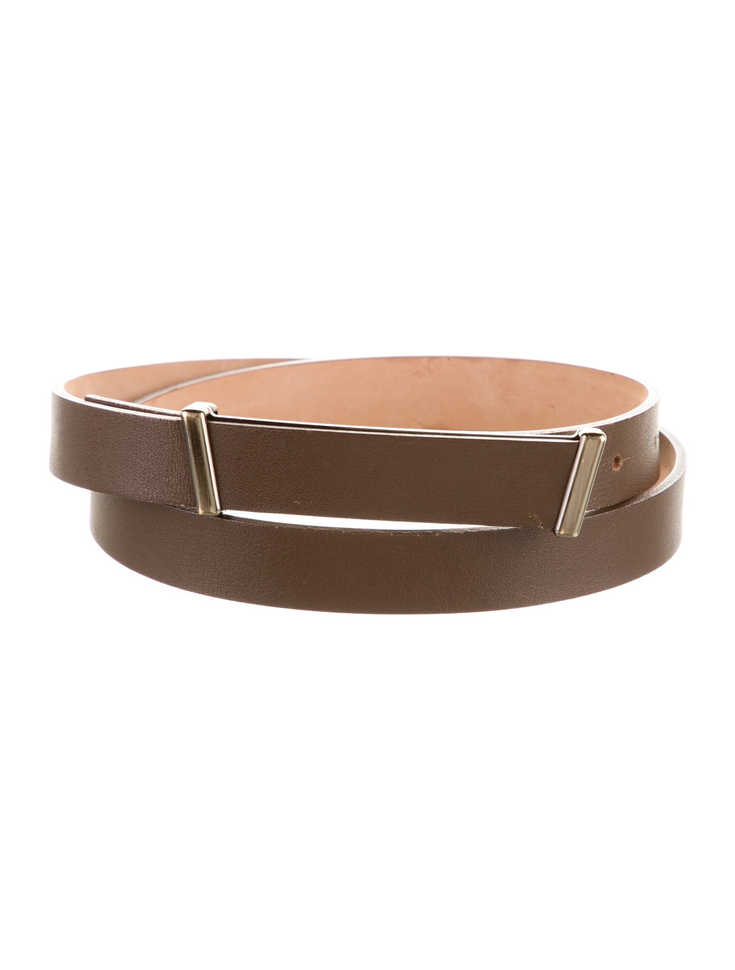 Akris Skinny Leather Belt