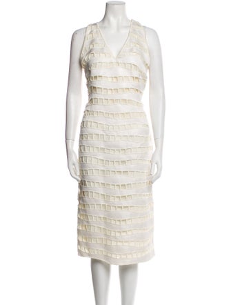 Akris Silk Midi Length Dress