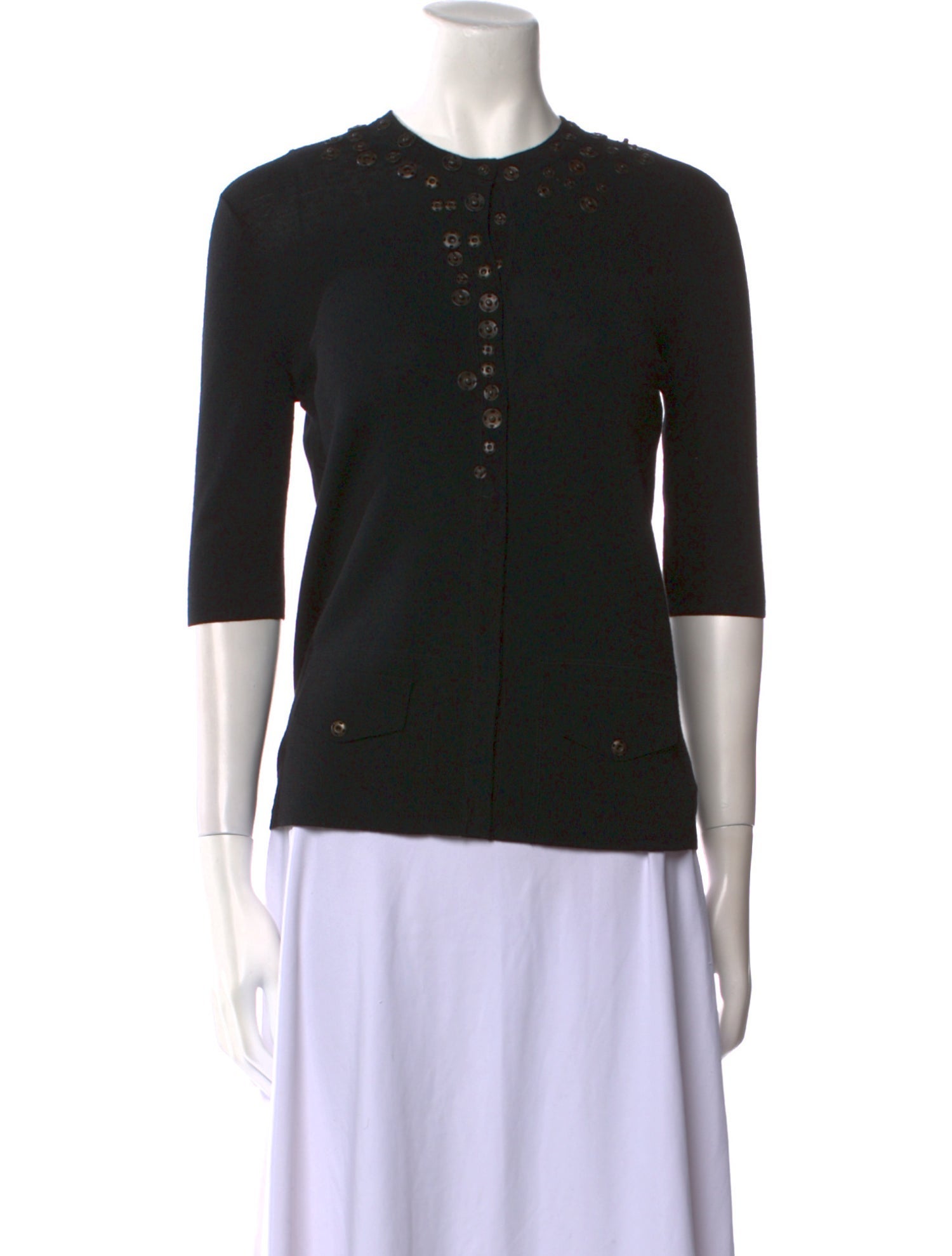 Akris Wool Crew Neck Sweater