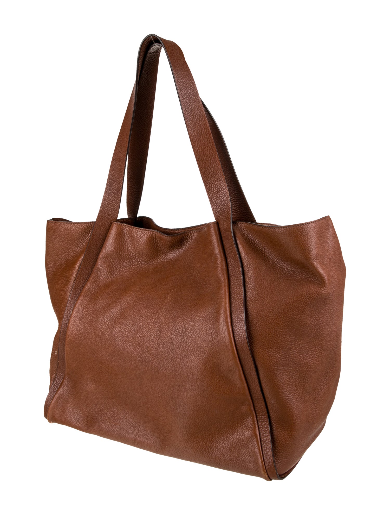Akris Leather Tote