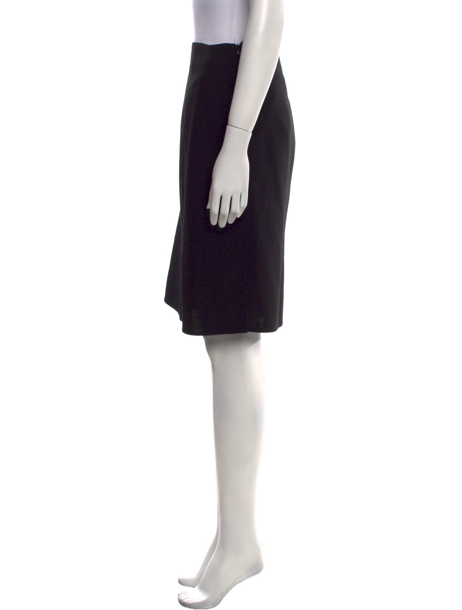Akris Wool Knee-Length Skirt