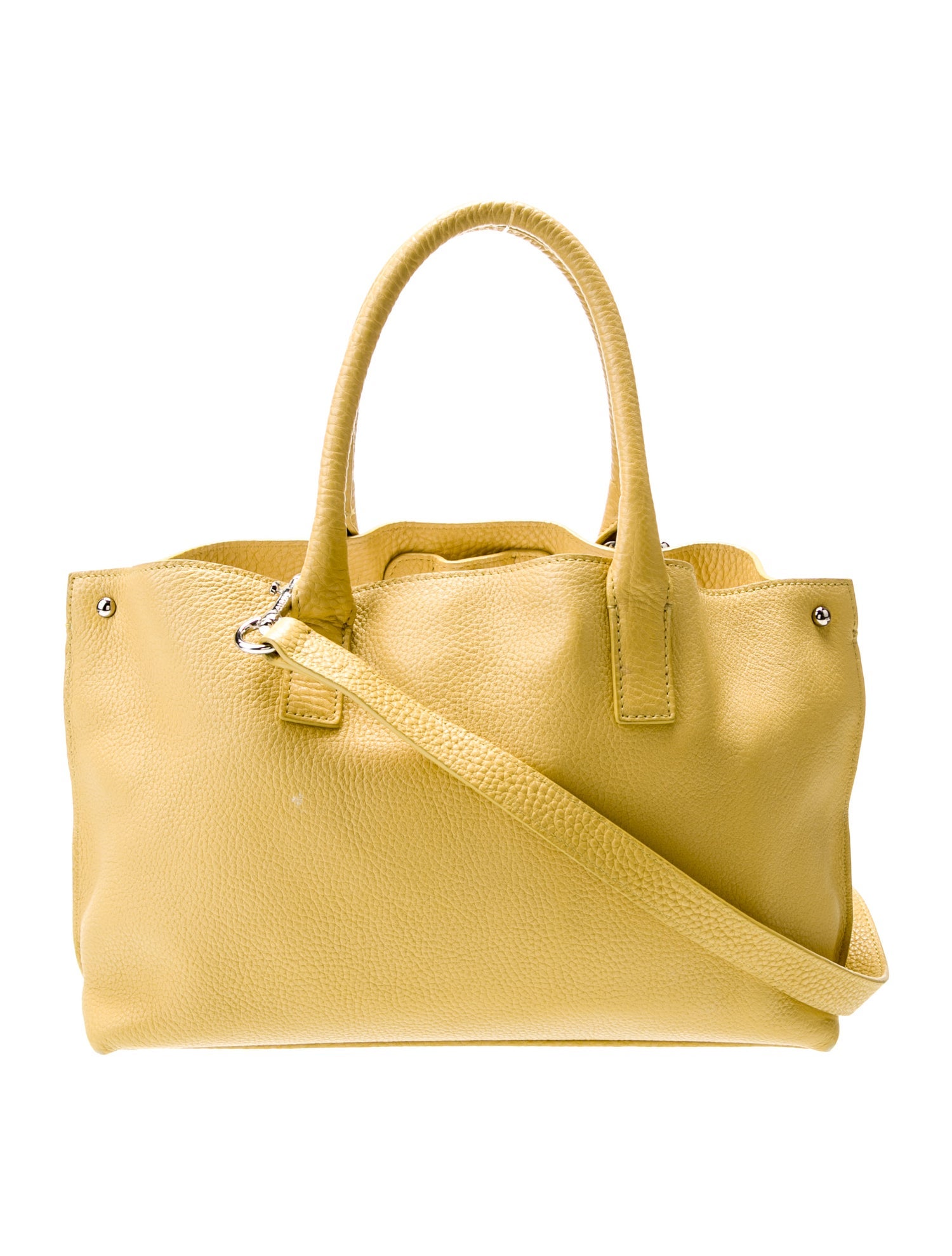 Akris Leather Top Handle Bag