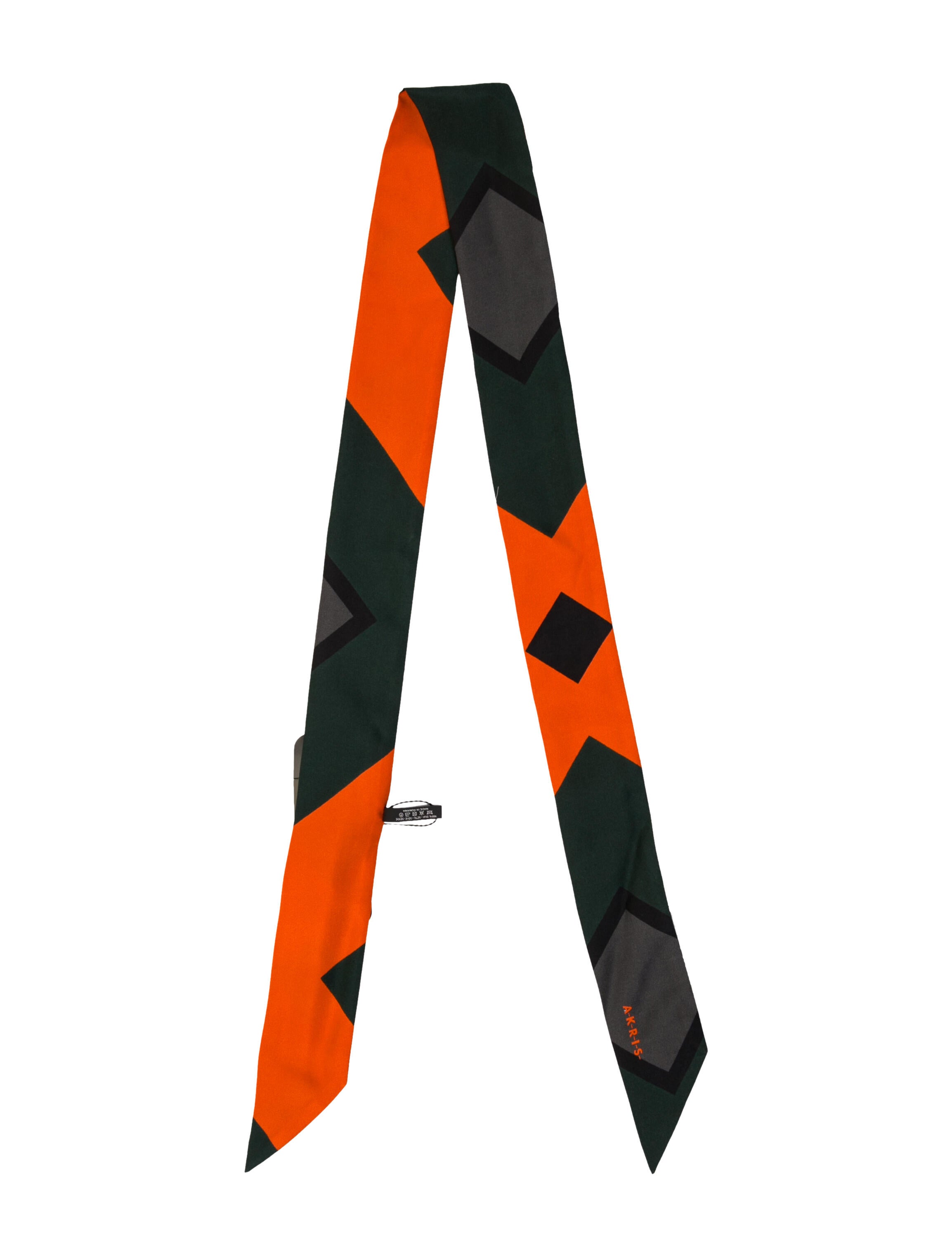 Akris Silk Printed Bandeau w/ Tags