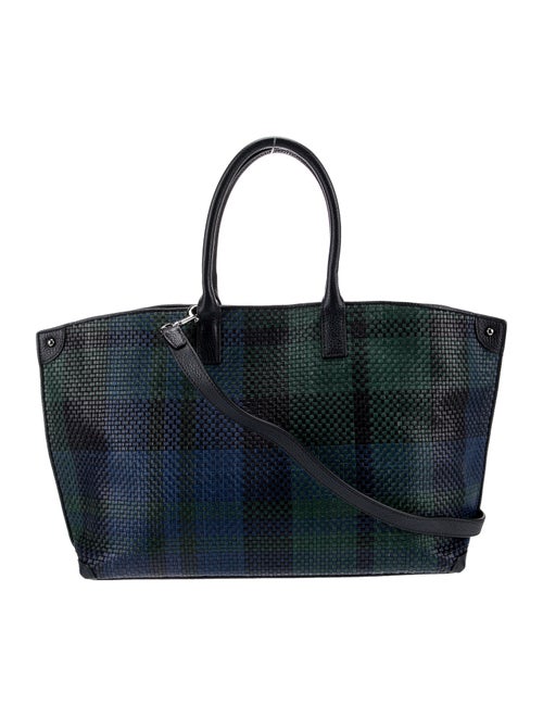 Akris Leather Top Handle Bag