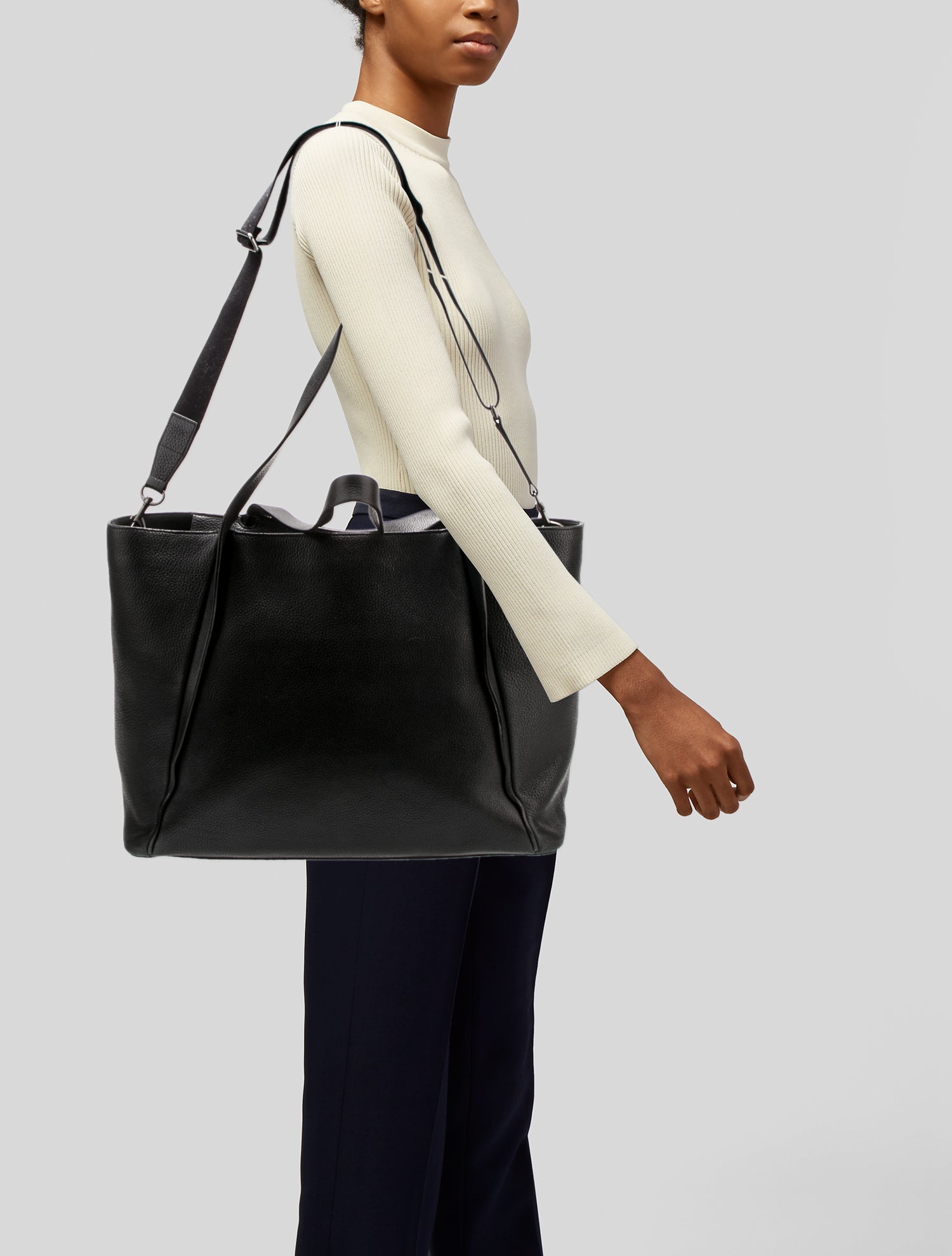 Akris Leather Shoulder Bag