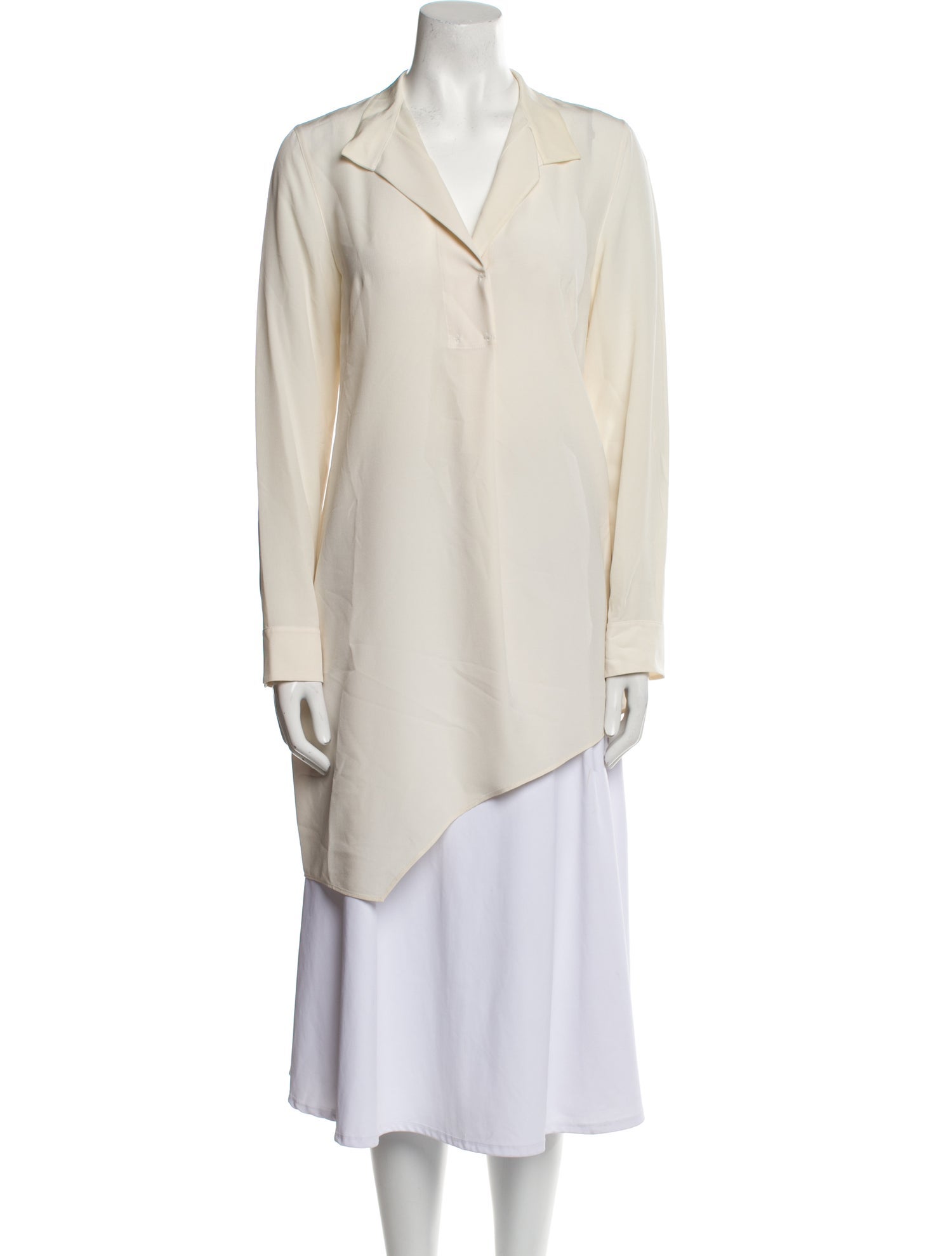 Akris Silk V-Neck Tunic
