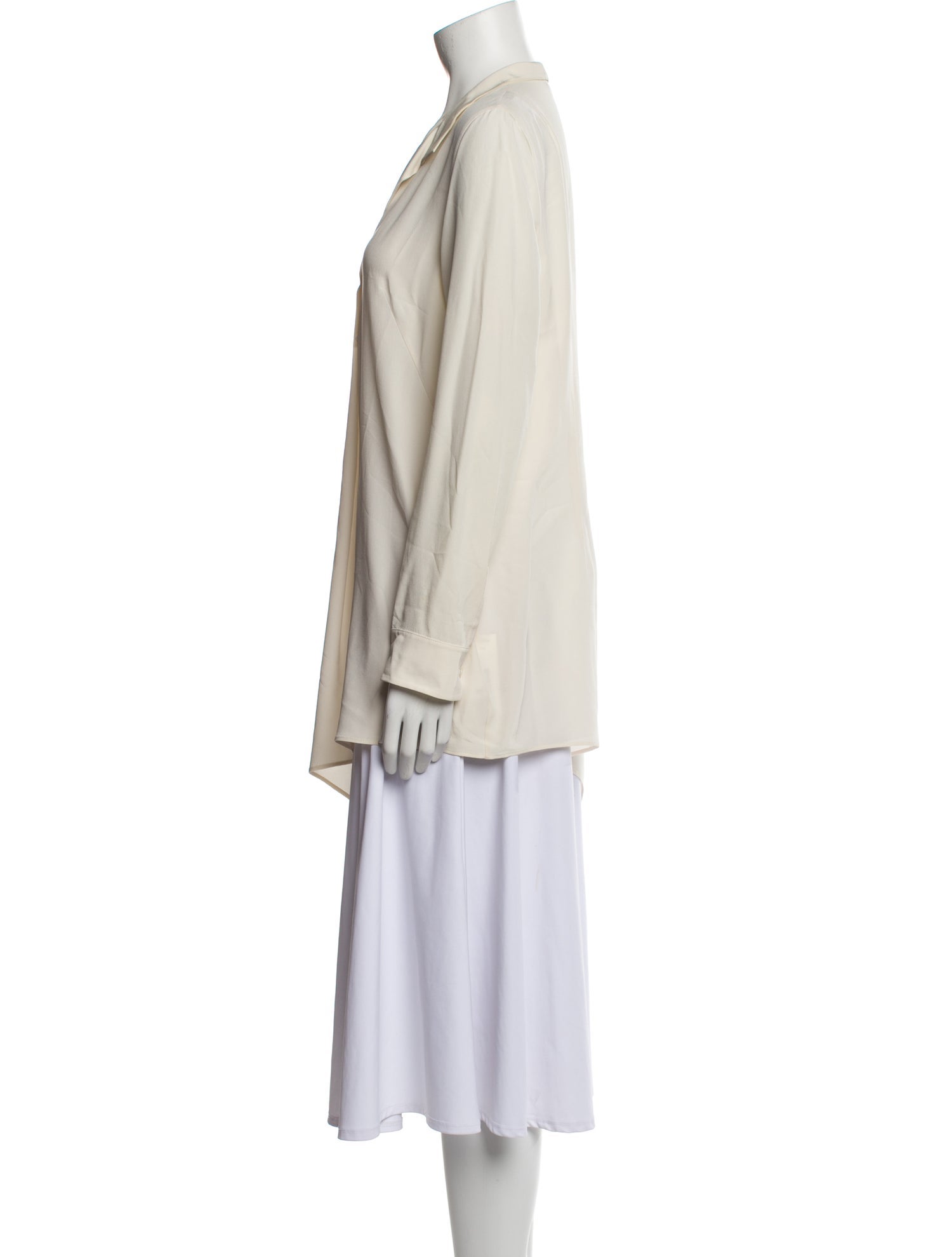 Akris Silk V-Neck Tunic