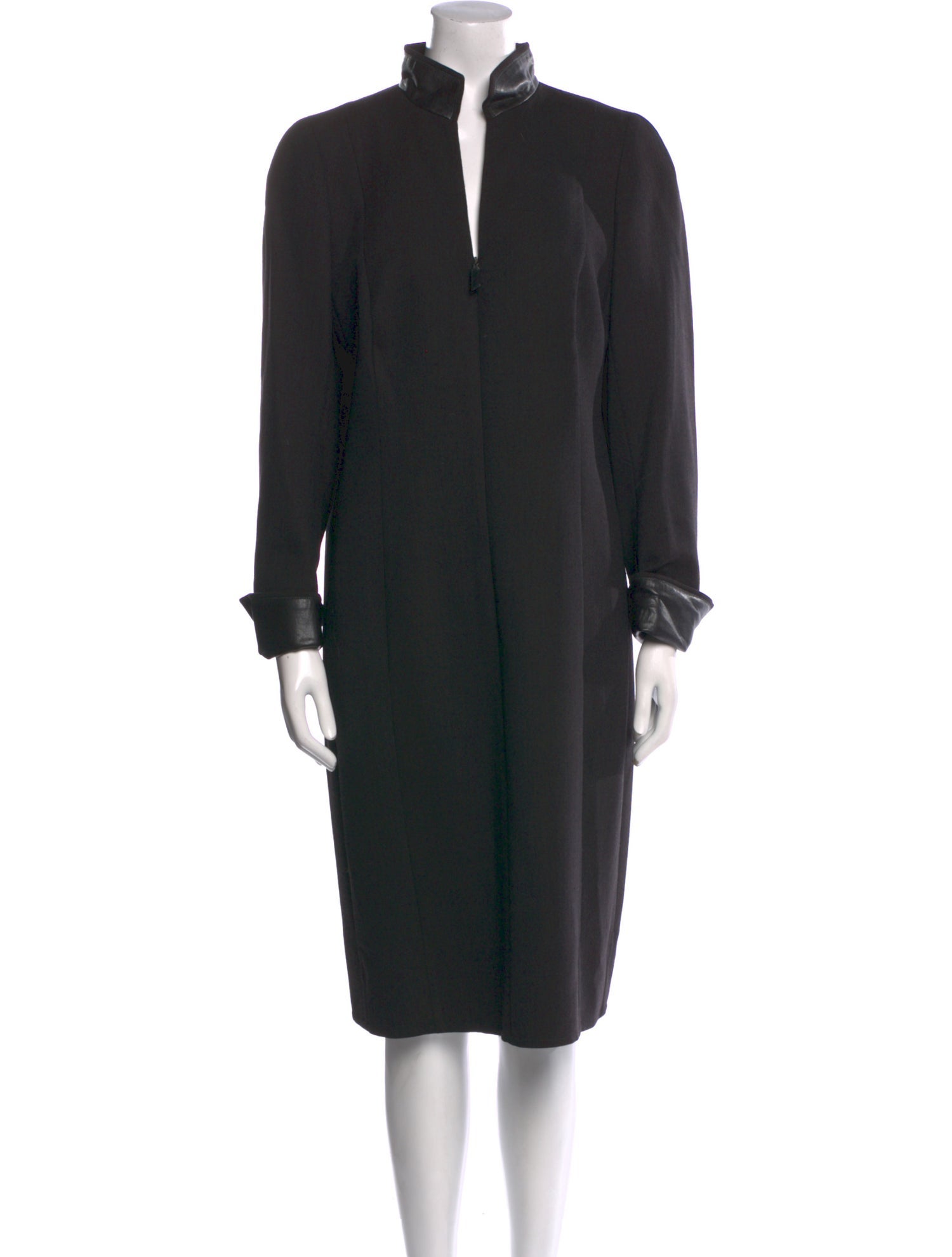 Akris Wool Midi Length Dress