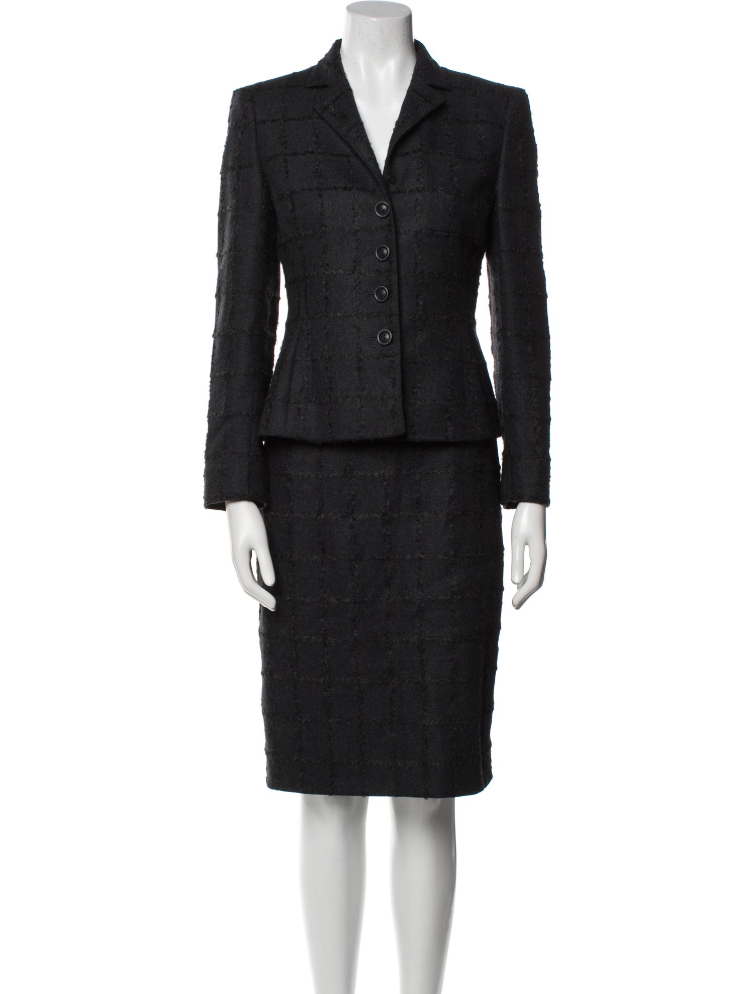 Akris Wool Skirt Suit