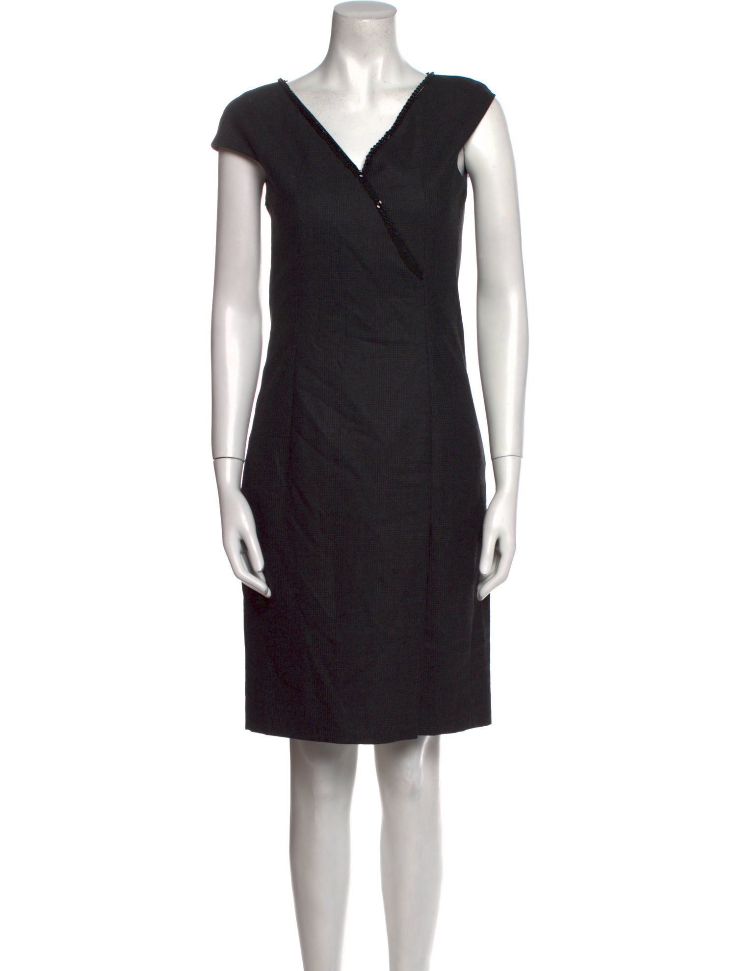 Akris Wool Knee-Length Dress