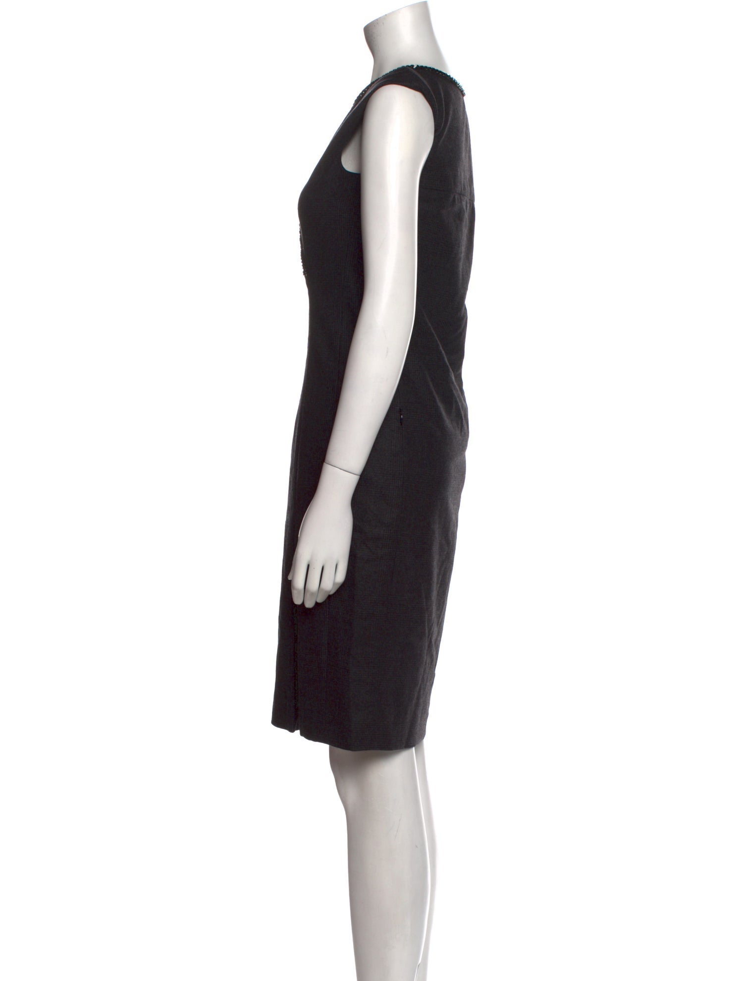 Akris Wool Knee-Length Dress