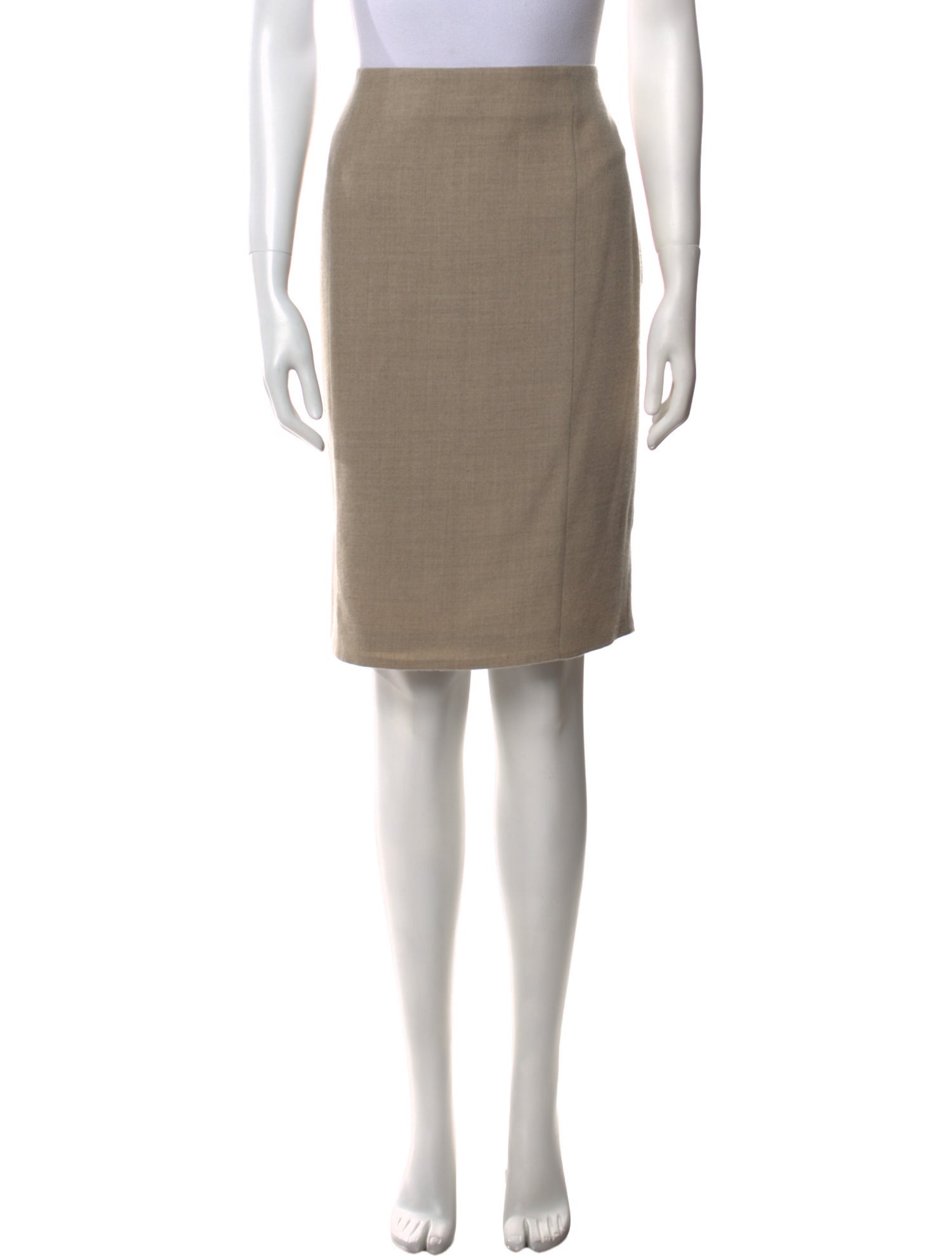 Akris Wool Knee-Length Skirt