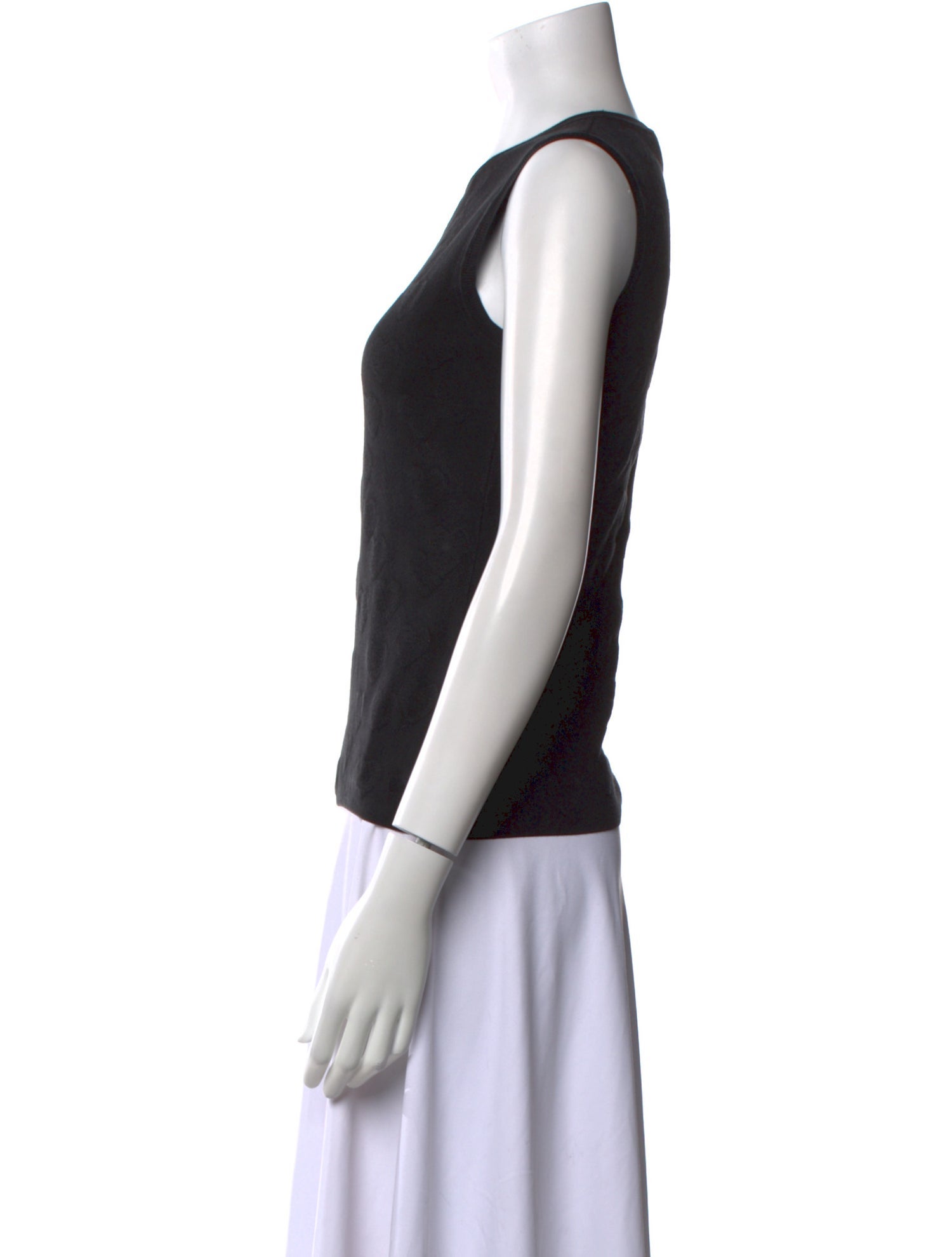 Akris Silk Crew Neck Top