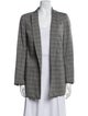 Akris Wool Plaid Print Coat