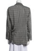 Akris Wool Plaid Print Coat
