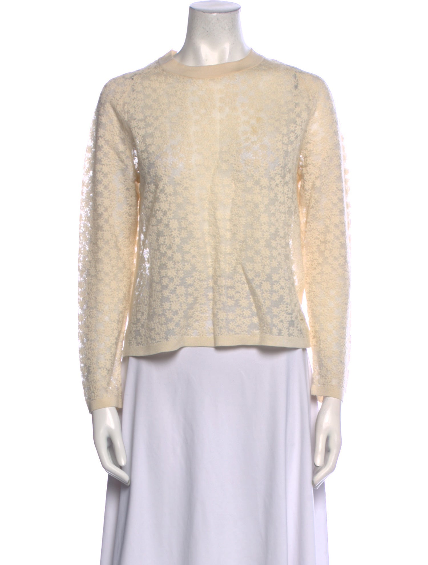 Akris Wool Crew Neck Top