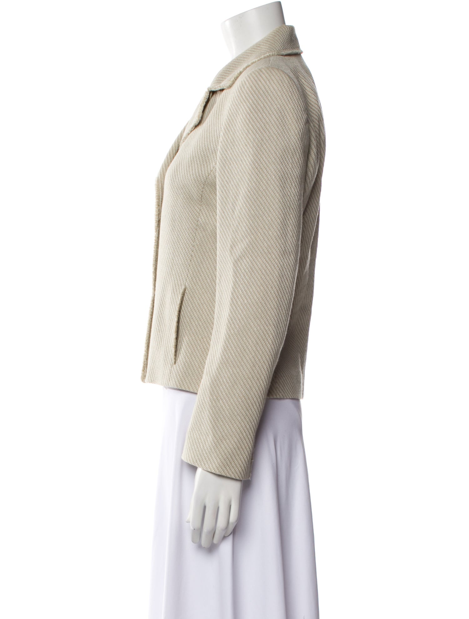 Akris Wool Striped Blazer