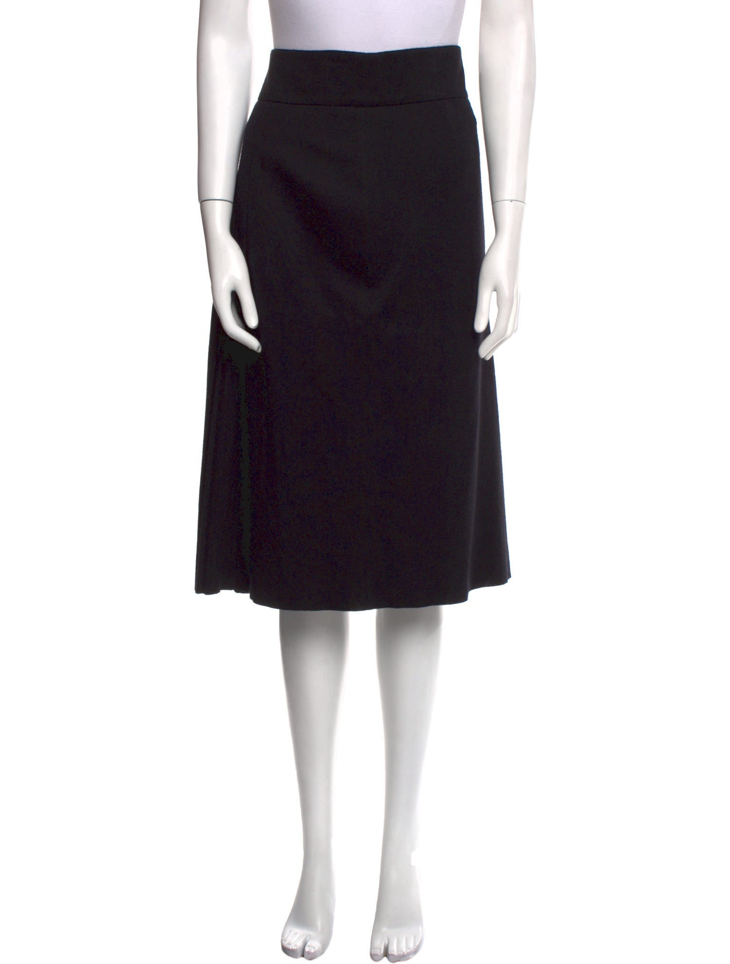 Akris Wool Knee-Length Skirt