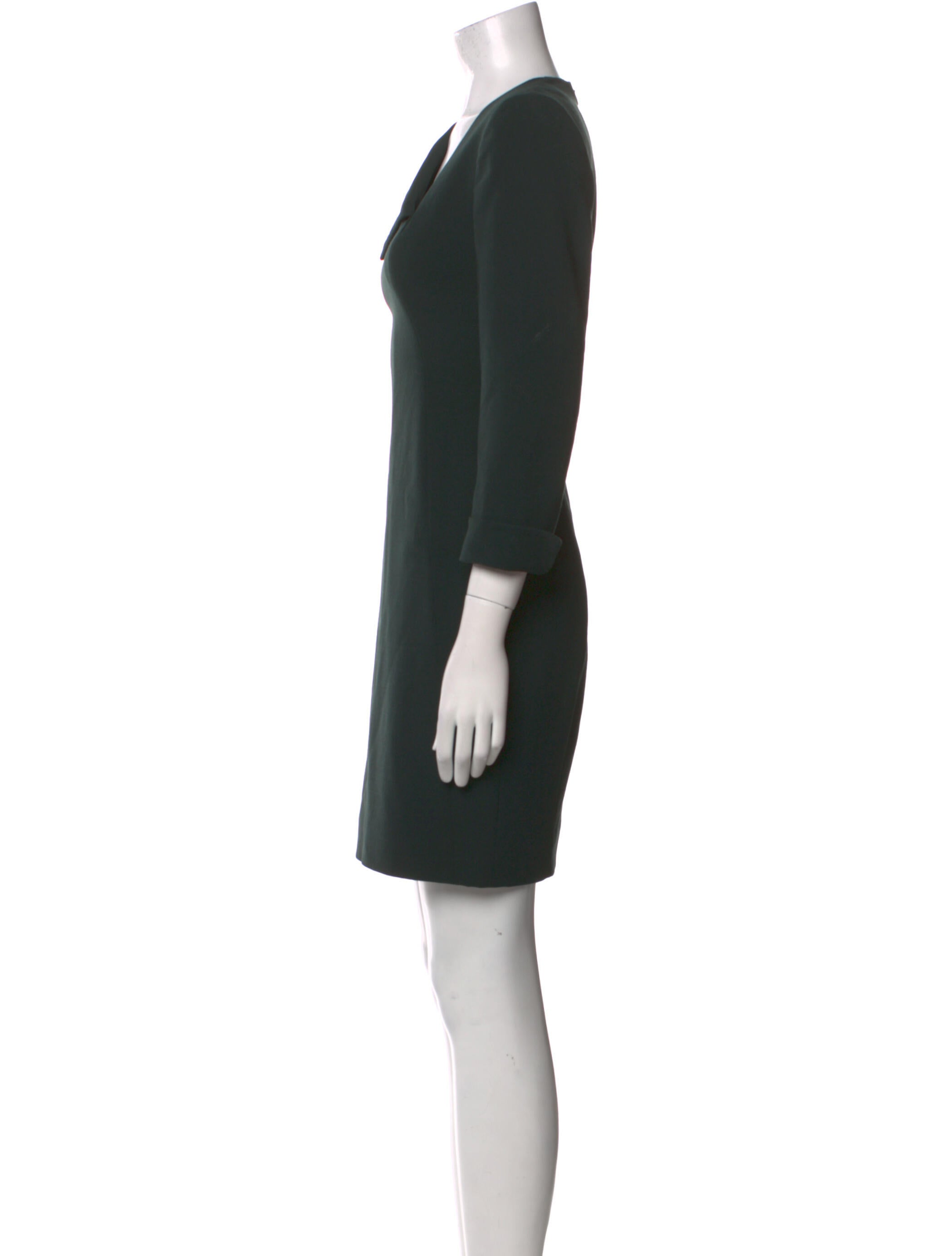 Akris Wool Mini Dress