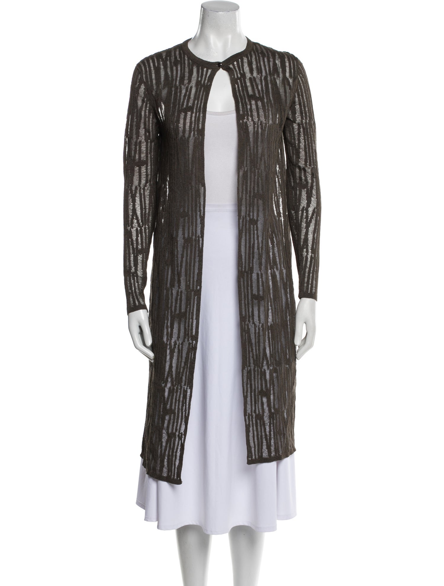 Akris Linen Crew Neck Sweater