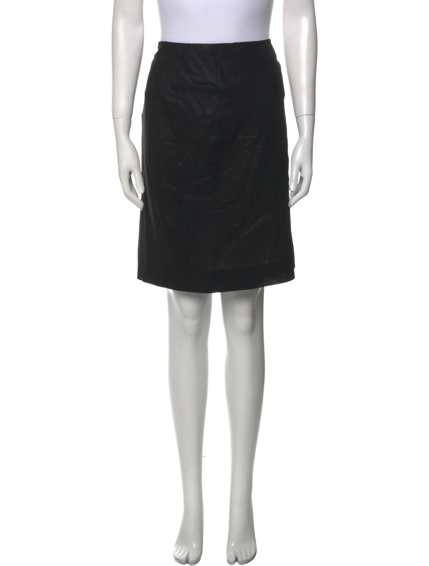 Akris Wool Knee-Length Skirt
