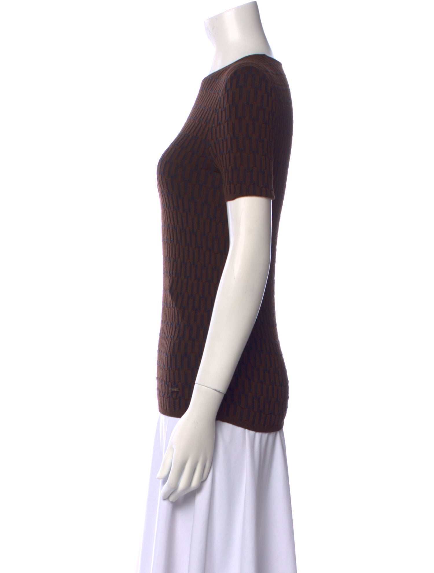 Akris Silk Crew Neck Sweater