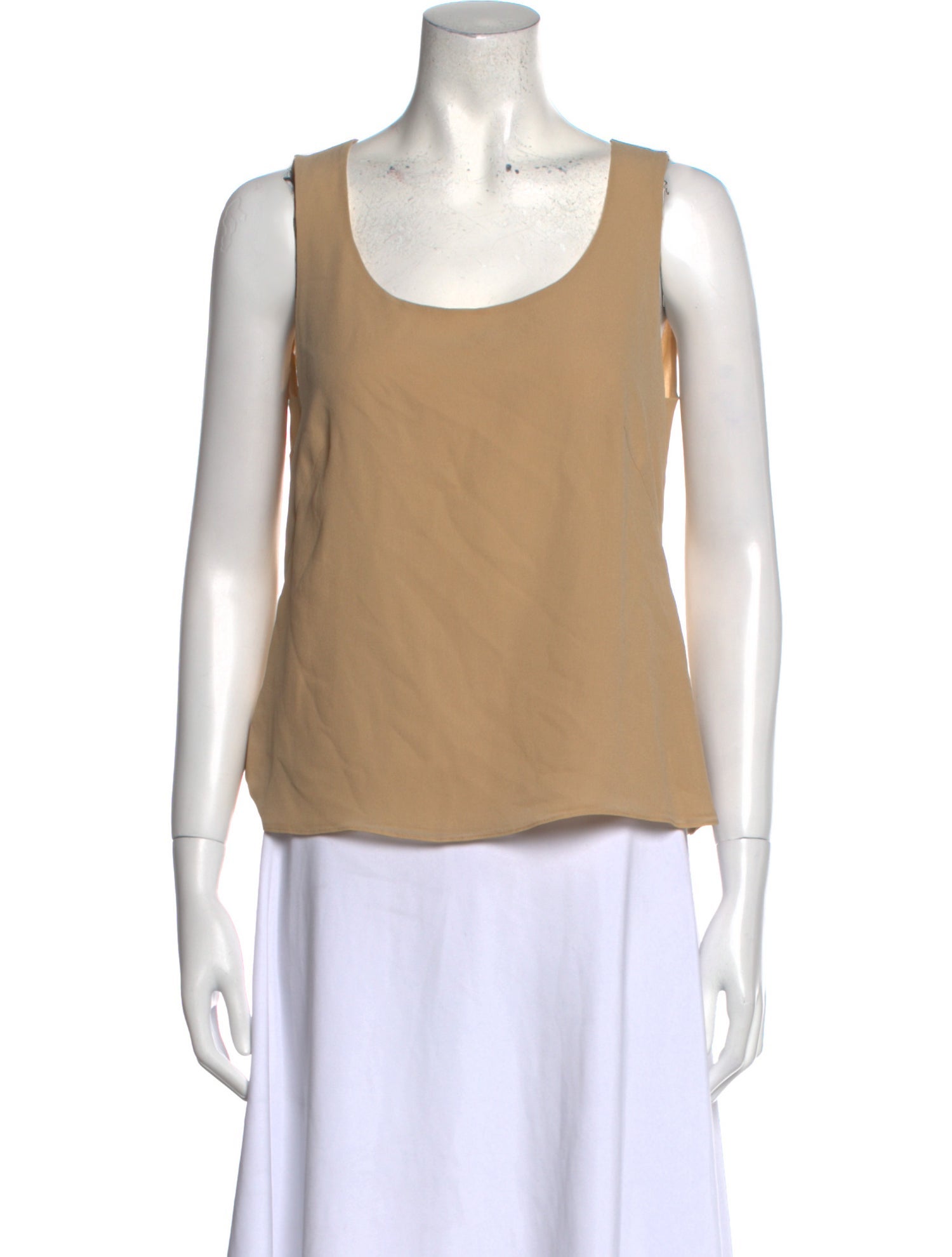 Akris Silk Scoop Neck Top