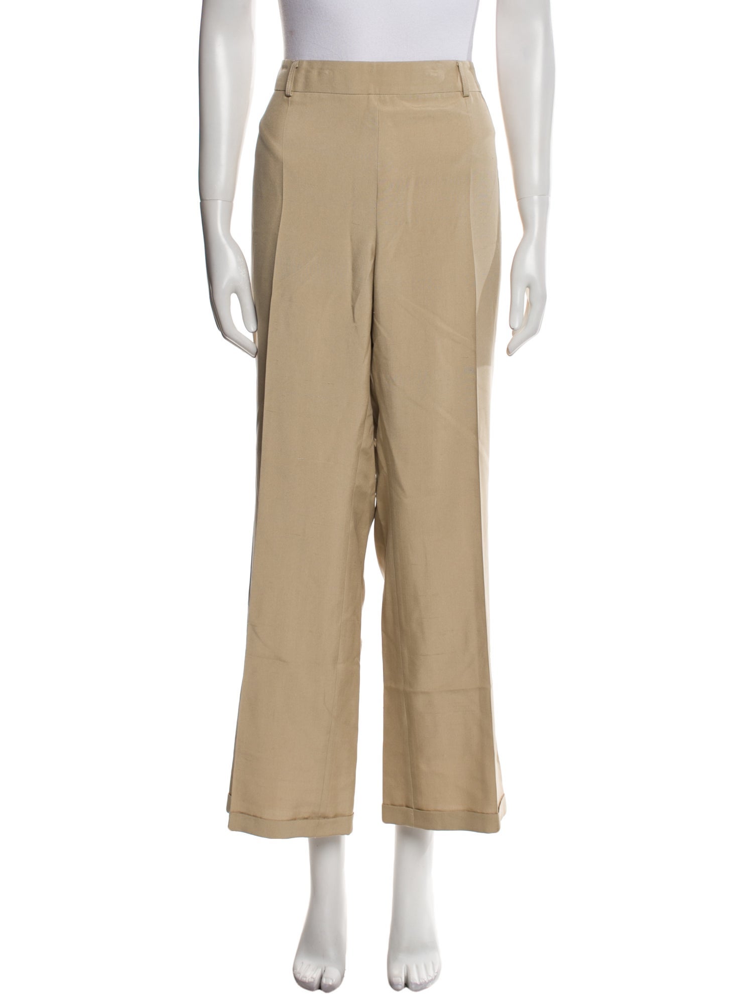 Akris Silk Wide Leg Pants
