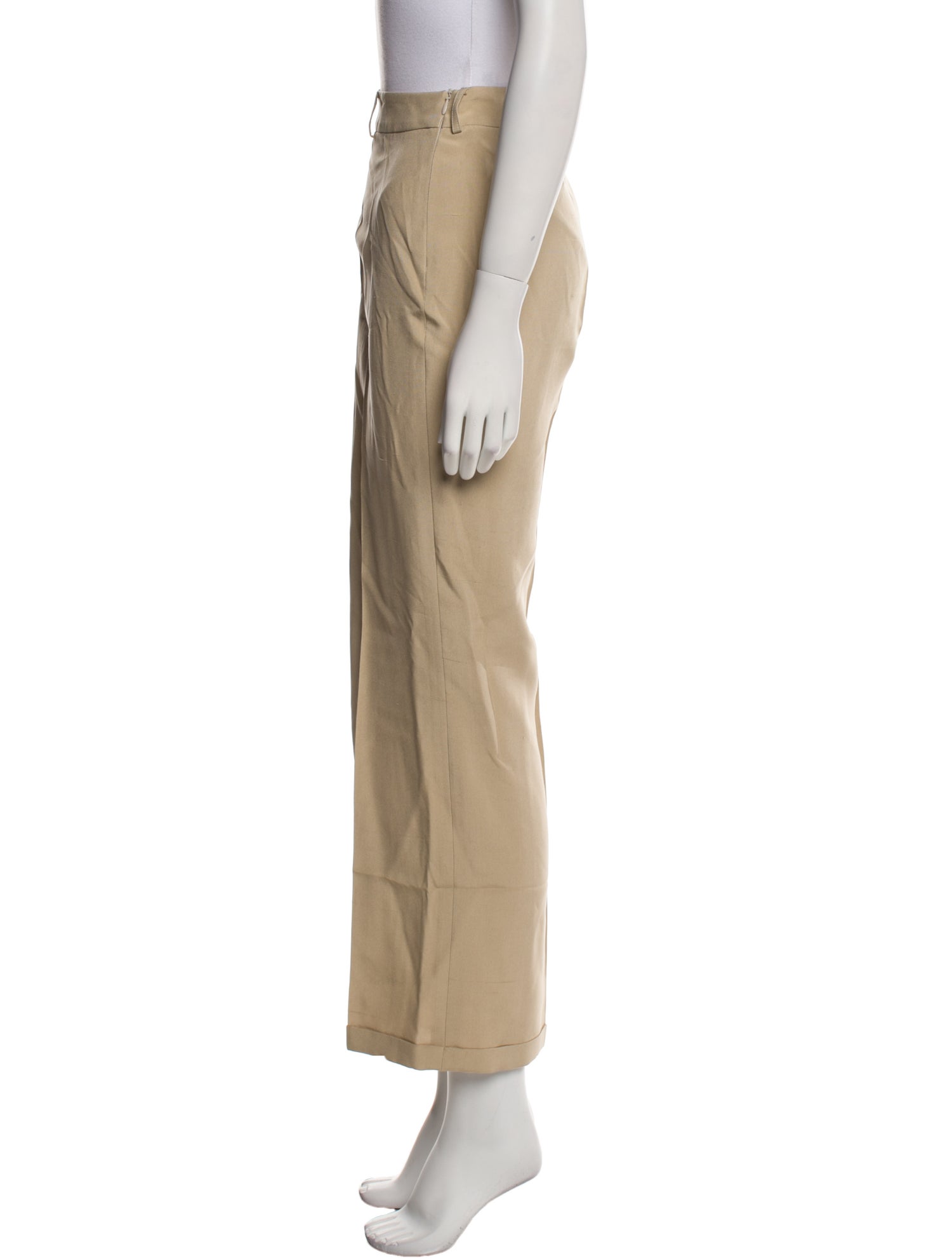 Akris Silk Wide Leg Pants