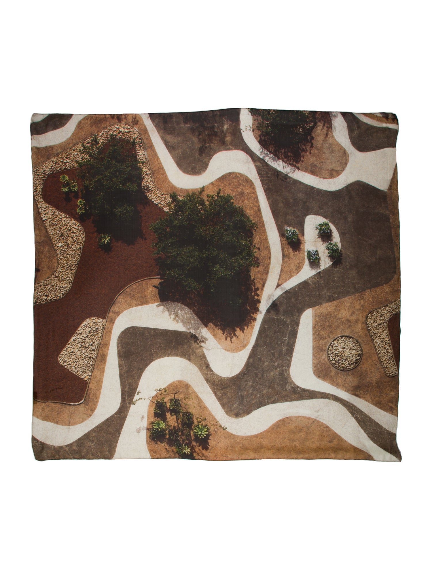 Akris Silk Printed Scarf