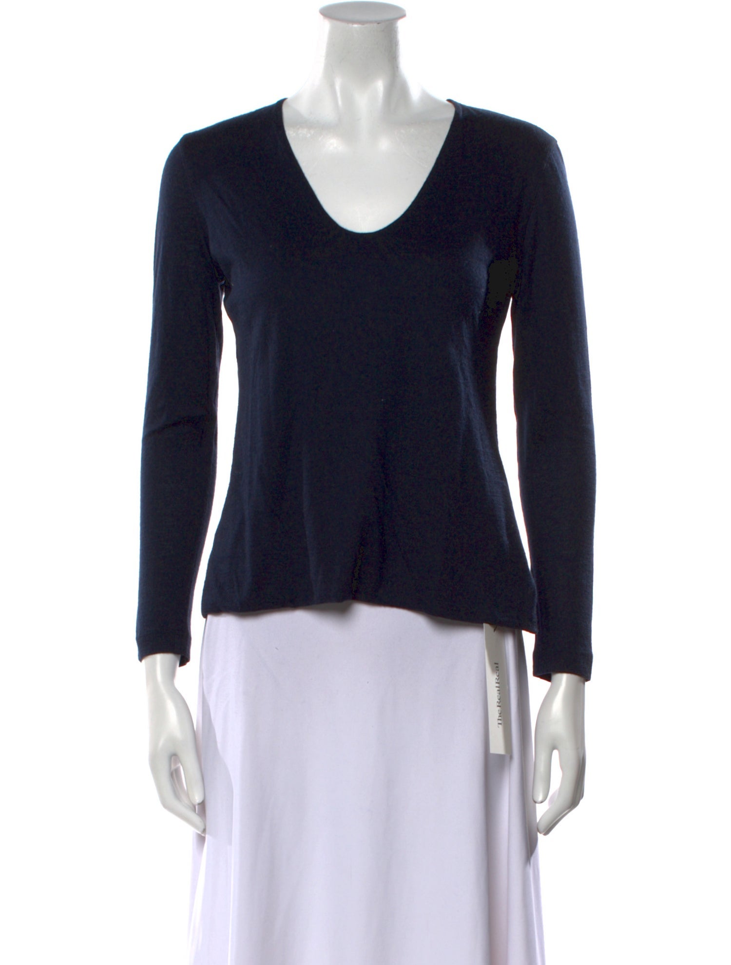 Akris Cashmere Scoop Neck Sweater