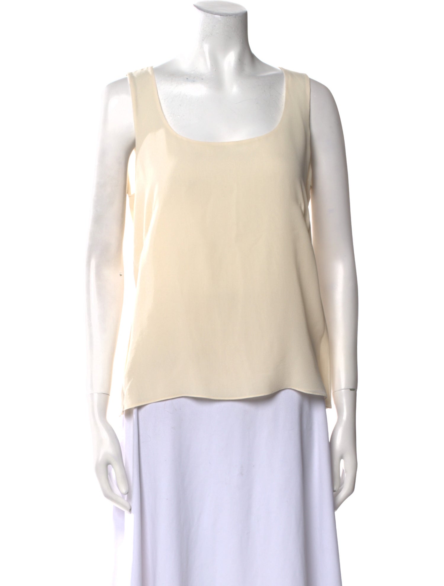 Akris Silk Scoop Neck Top