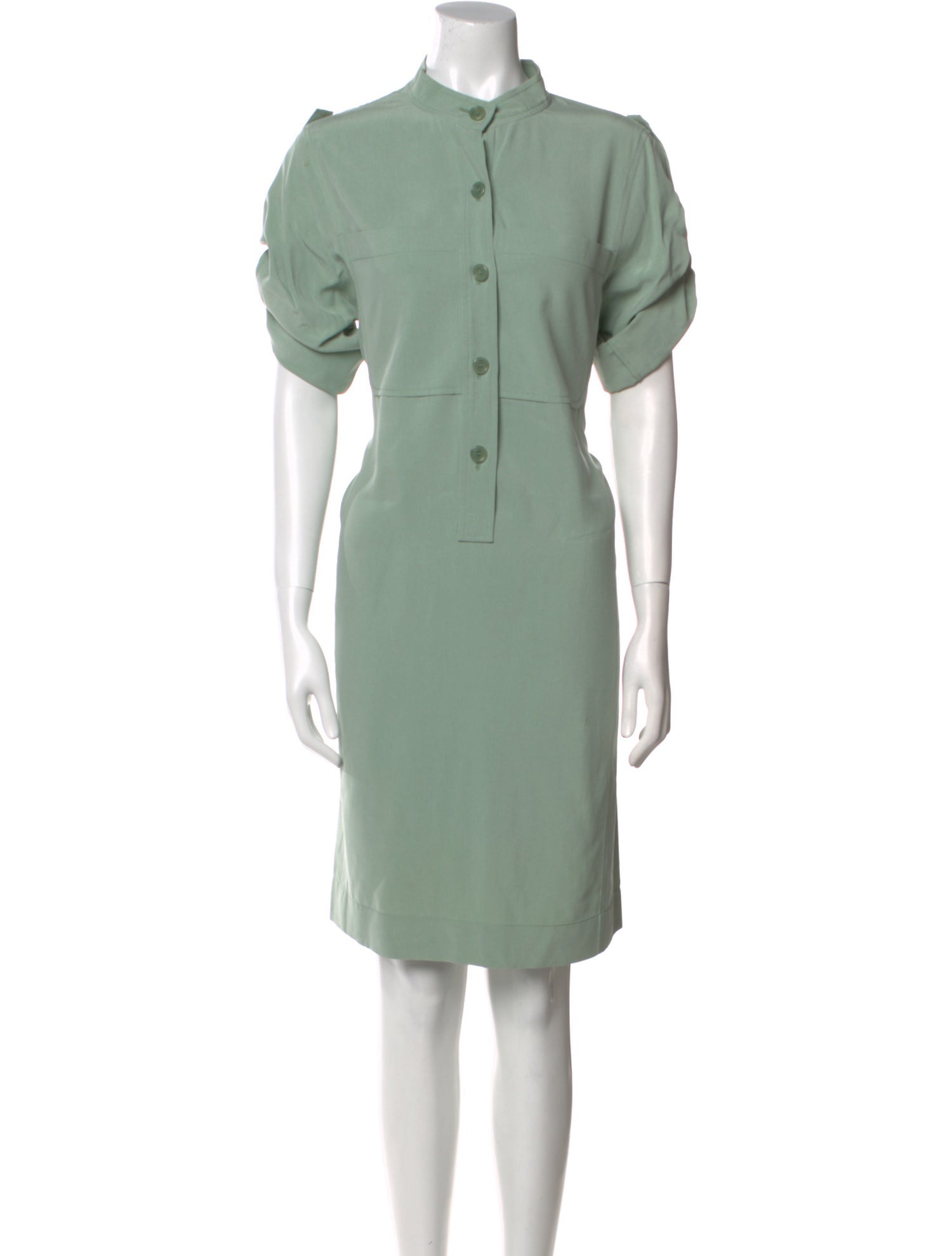 Akris Silk Knee-Length Dress