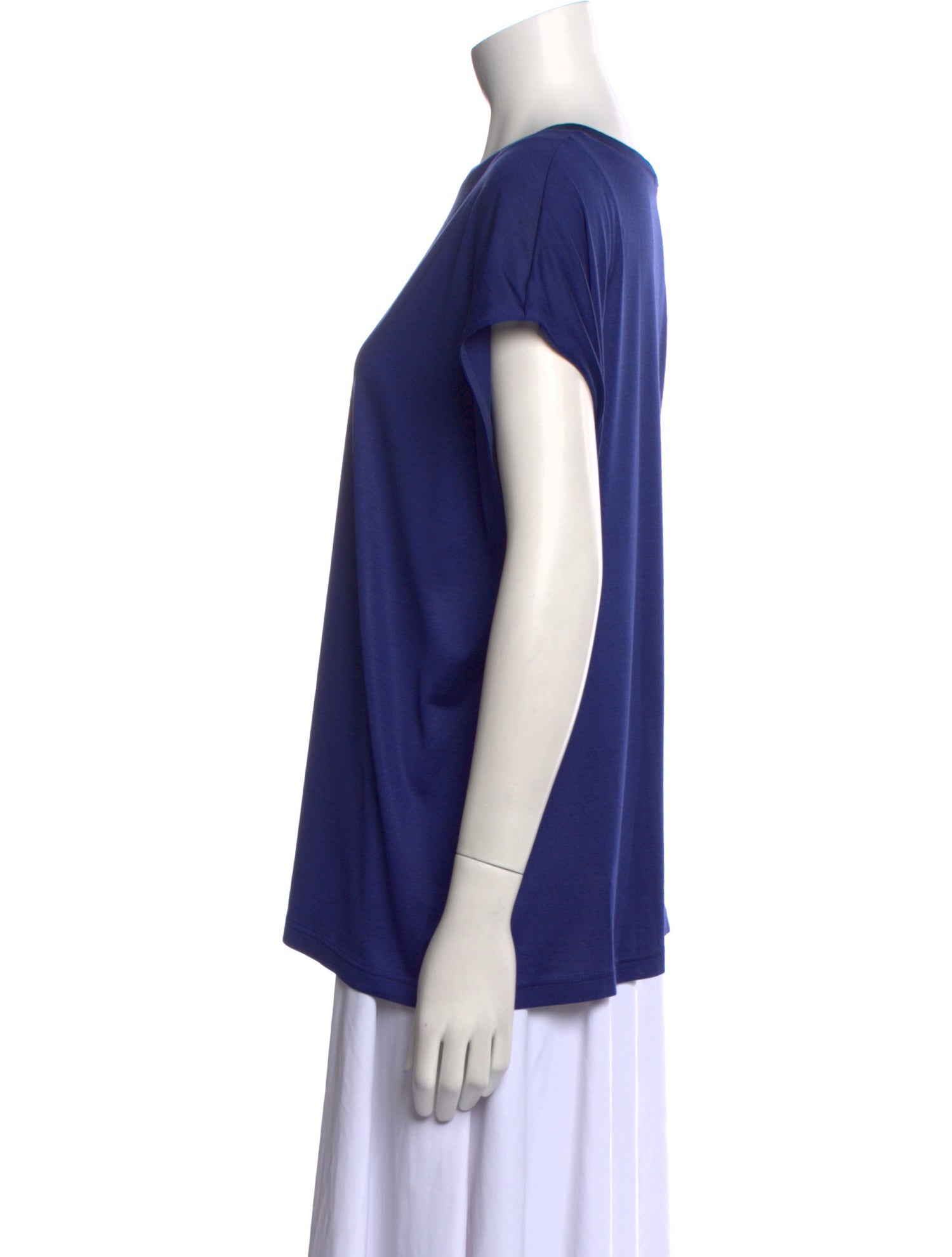 Akris Silk Scoop Neck Top