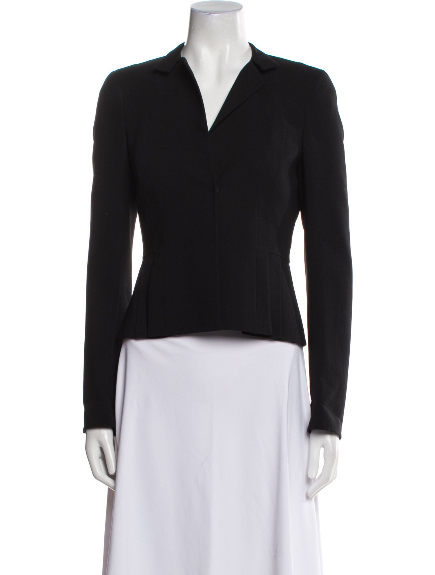 Akris x Bergdorf Goodman Wool Evening Jacket