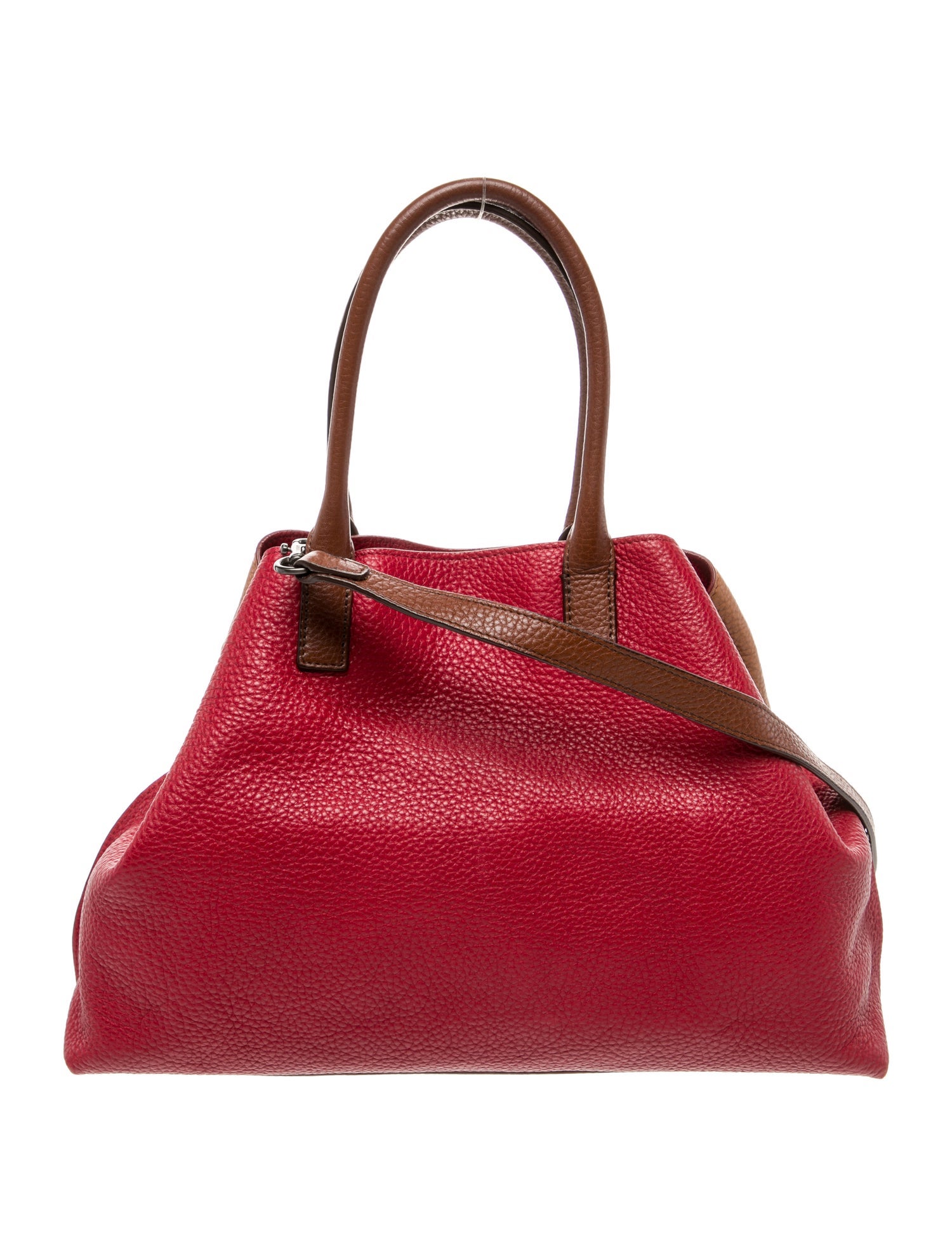 Akris Leather Top Handle Bag