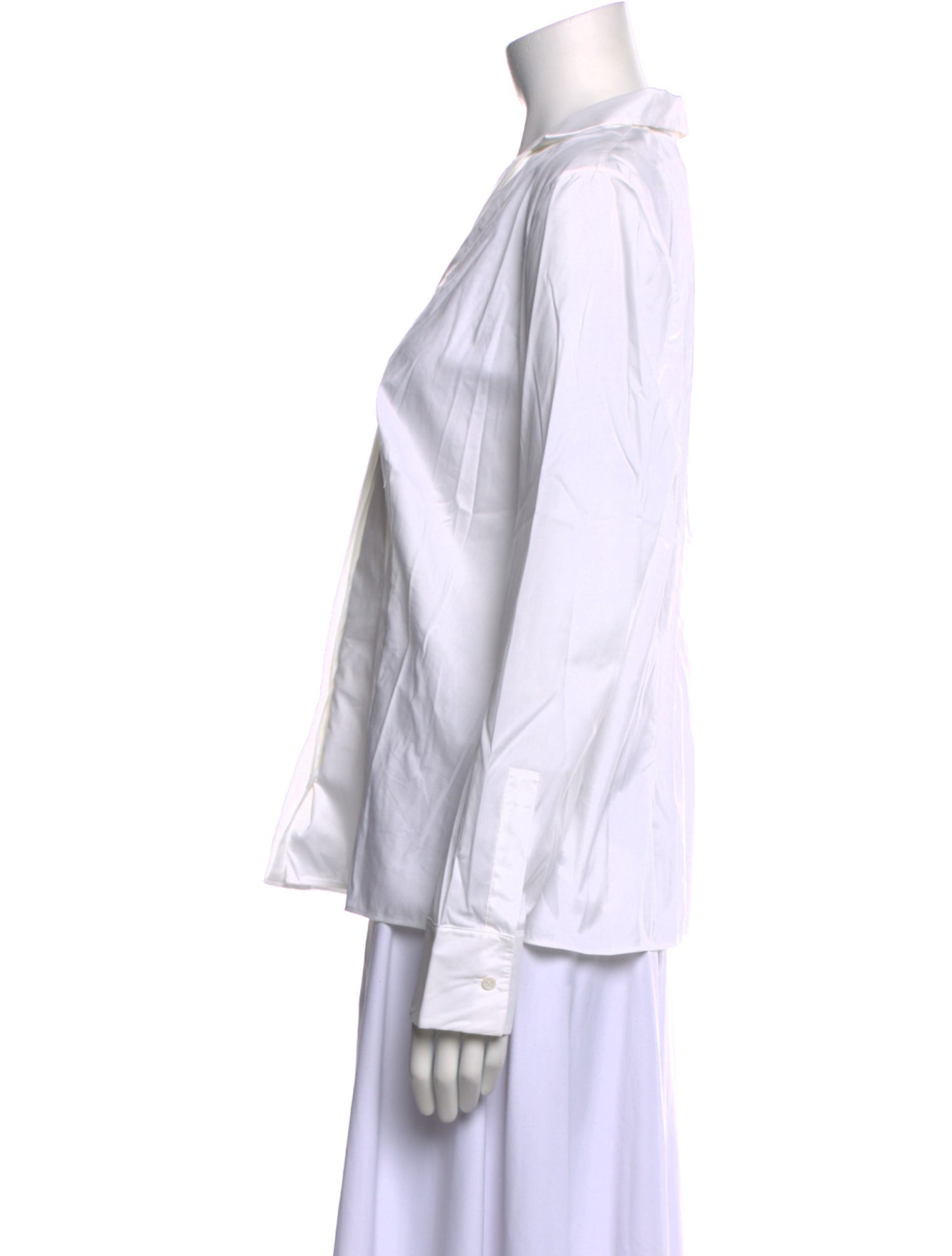 Akris V-Neck Long Sleeve Tunic