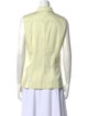 Akris Sleeveless Button-Up Top