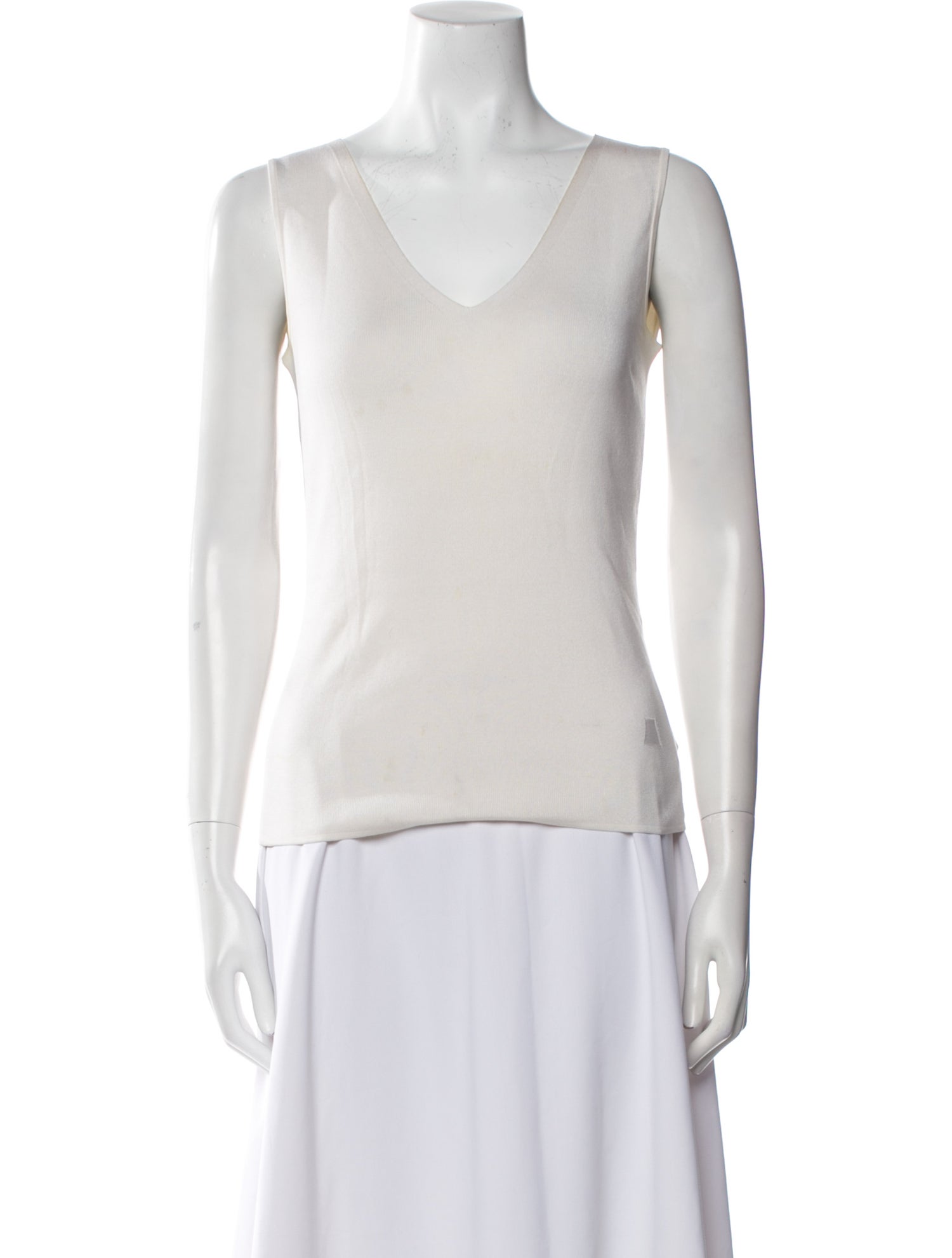 Akris Silk V-Neck Sweater
