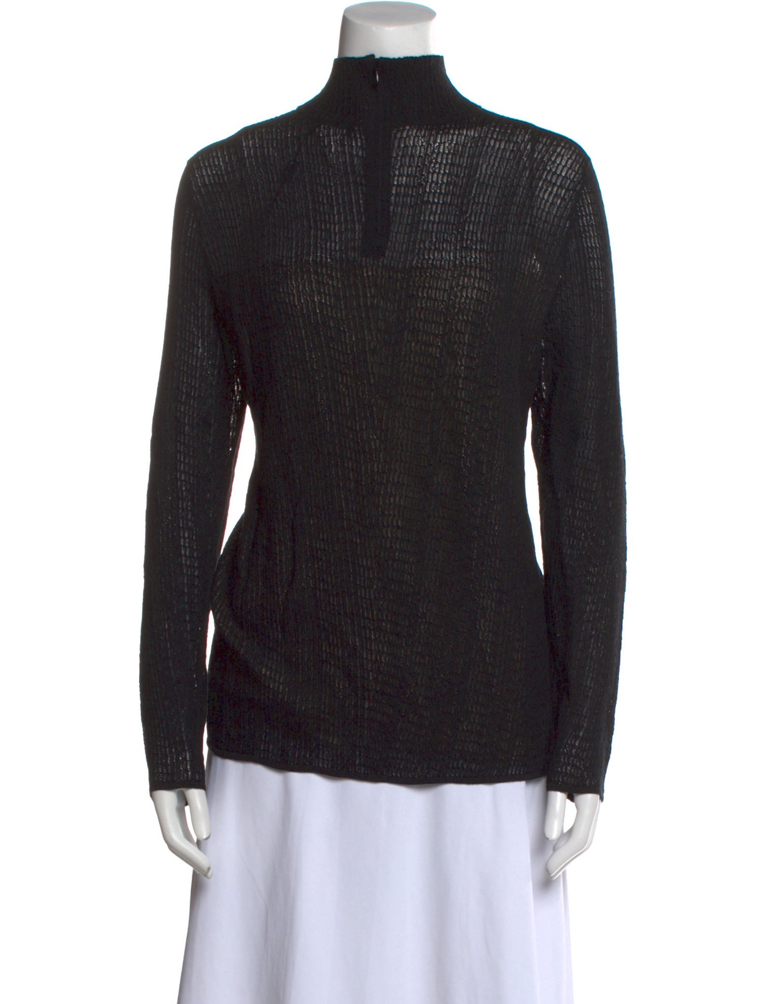 Akris Wool Mock Neck Sweater w/ Tags