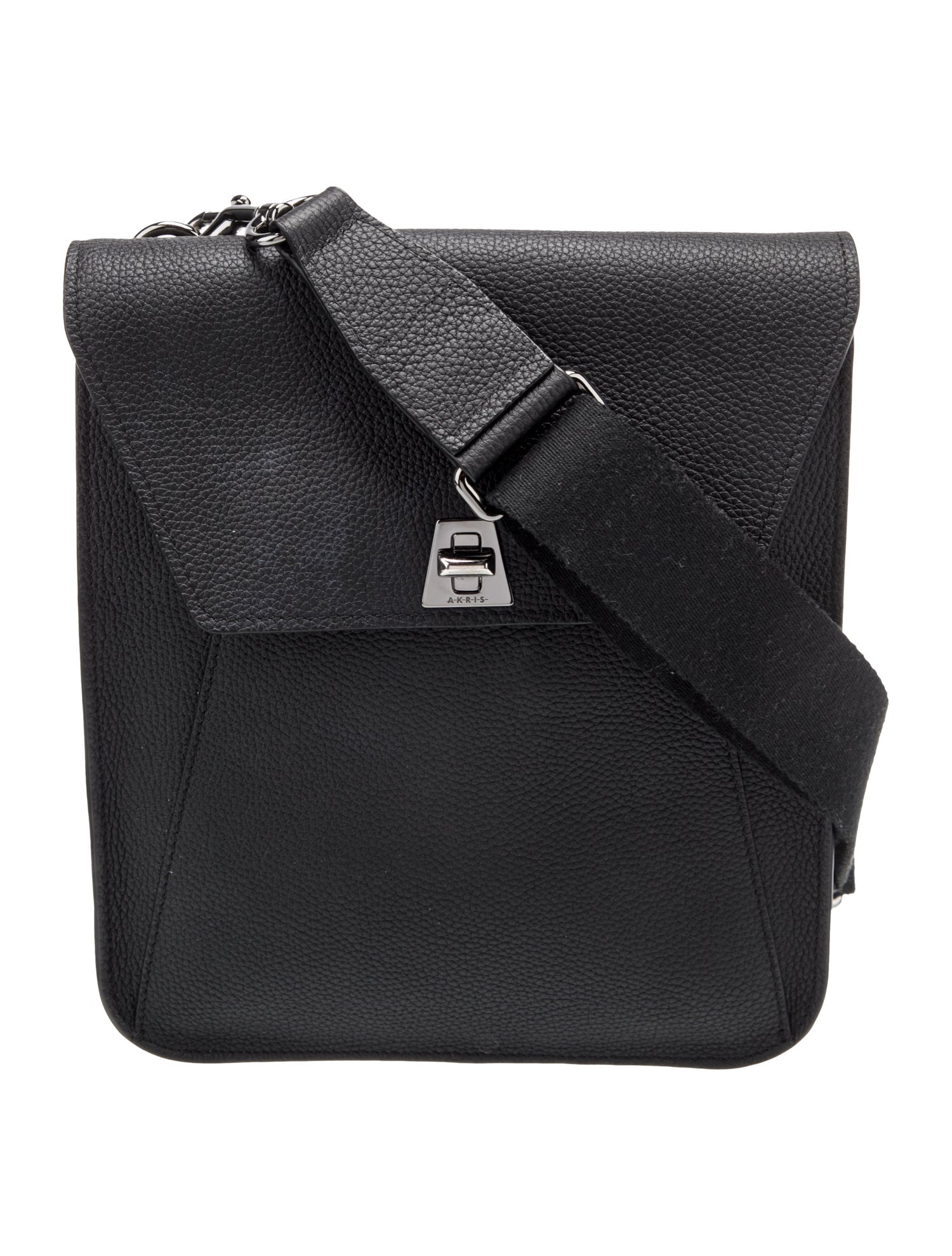Akris Leather Messenger Bag