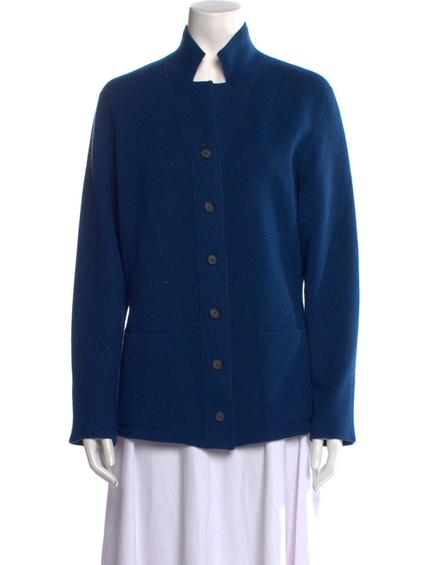 Akris Cashmere Mock Neck Sweater