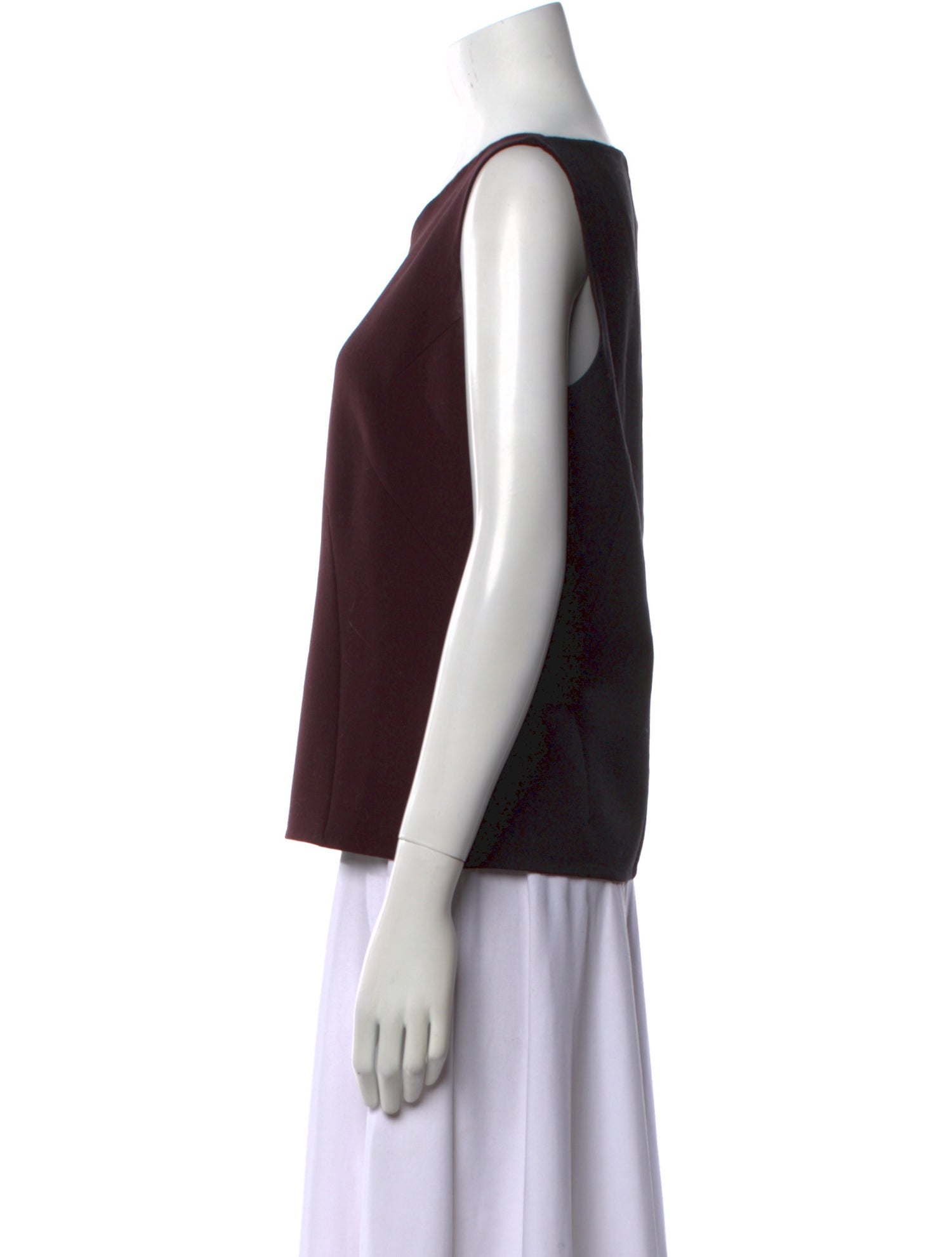 Akris Wool V-Neck Top