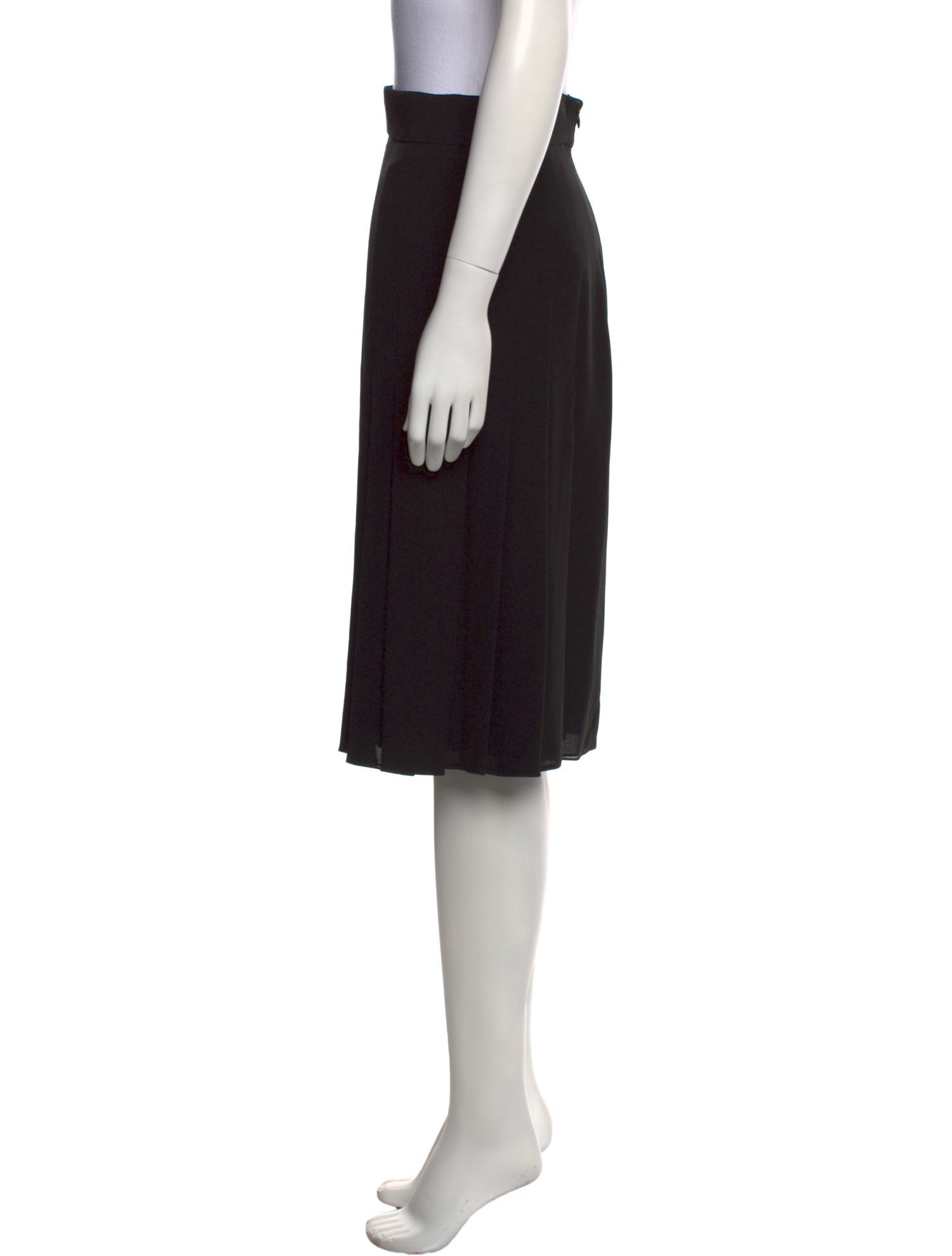 Akris Silk Knee-Length Skirt