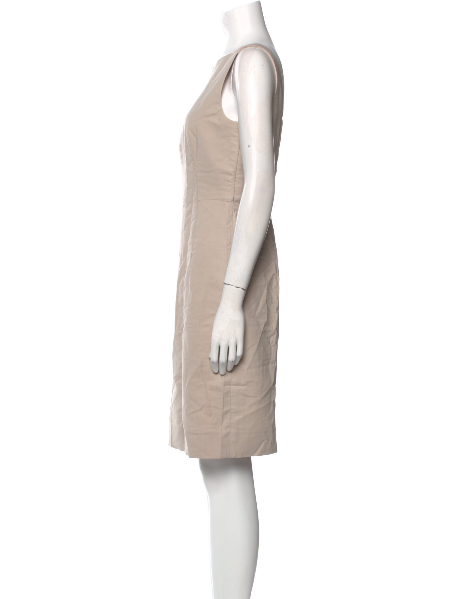 Akris Bateau Neckline Mini Dress