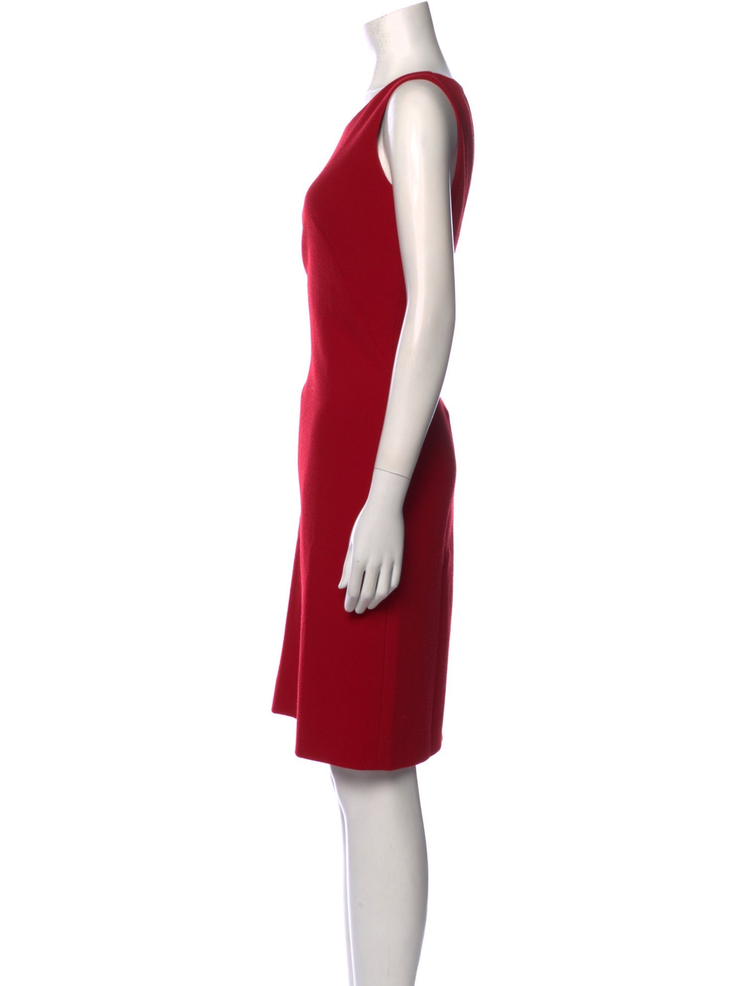 Akris Wool Knee-Length Dress