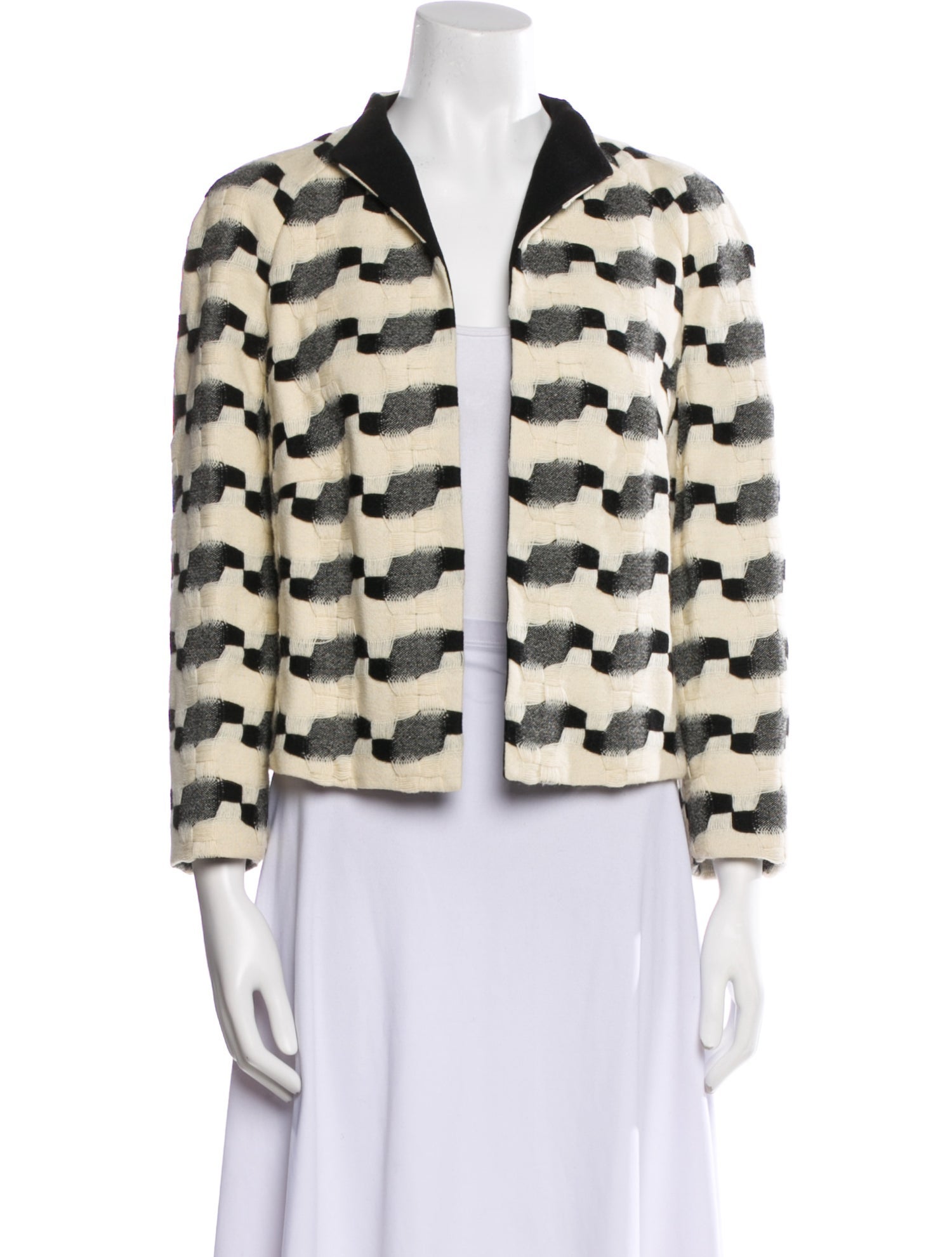 Akris Wool Striped Jacket