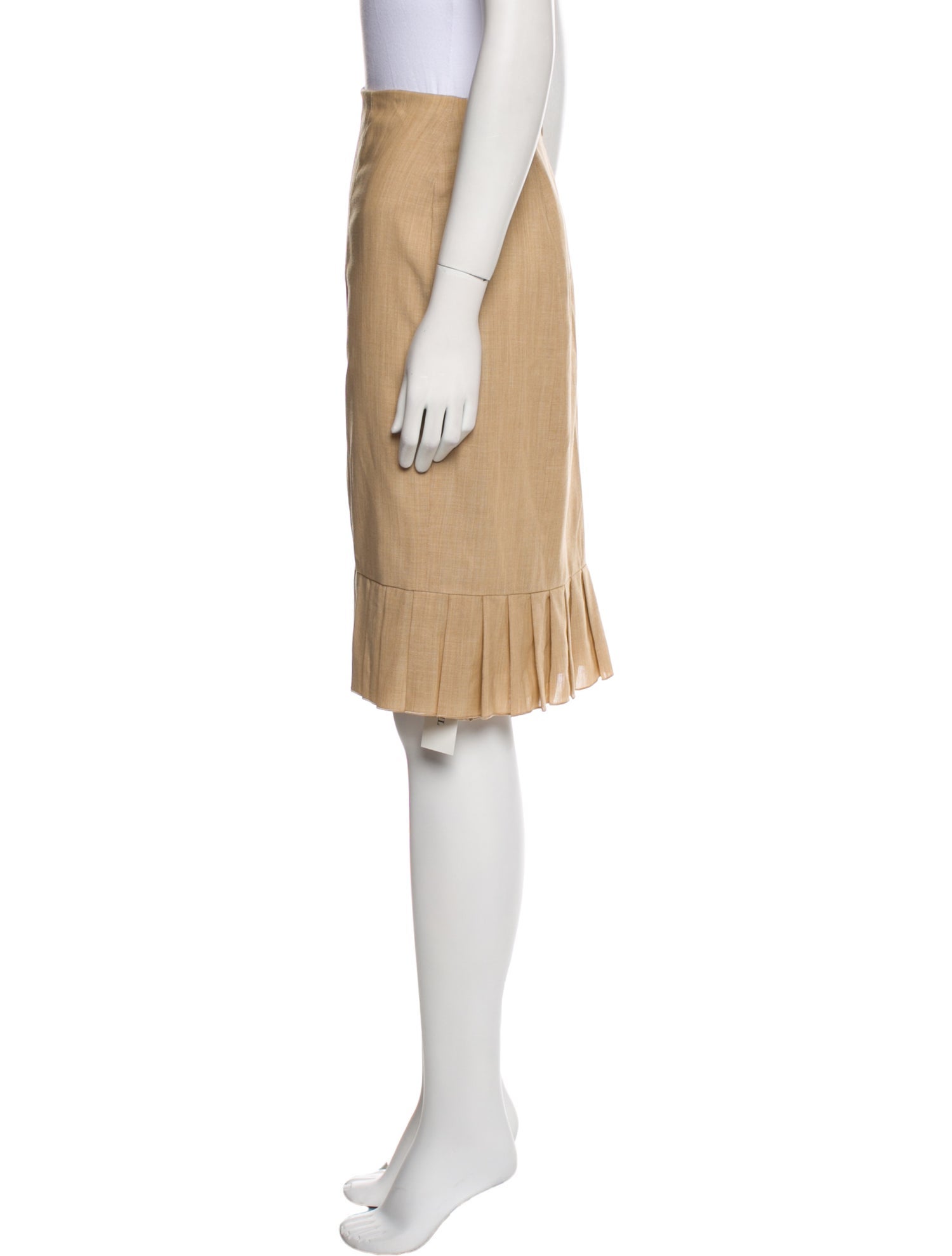 Akris Wool Knee-Length Skirt