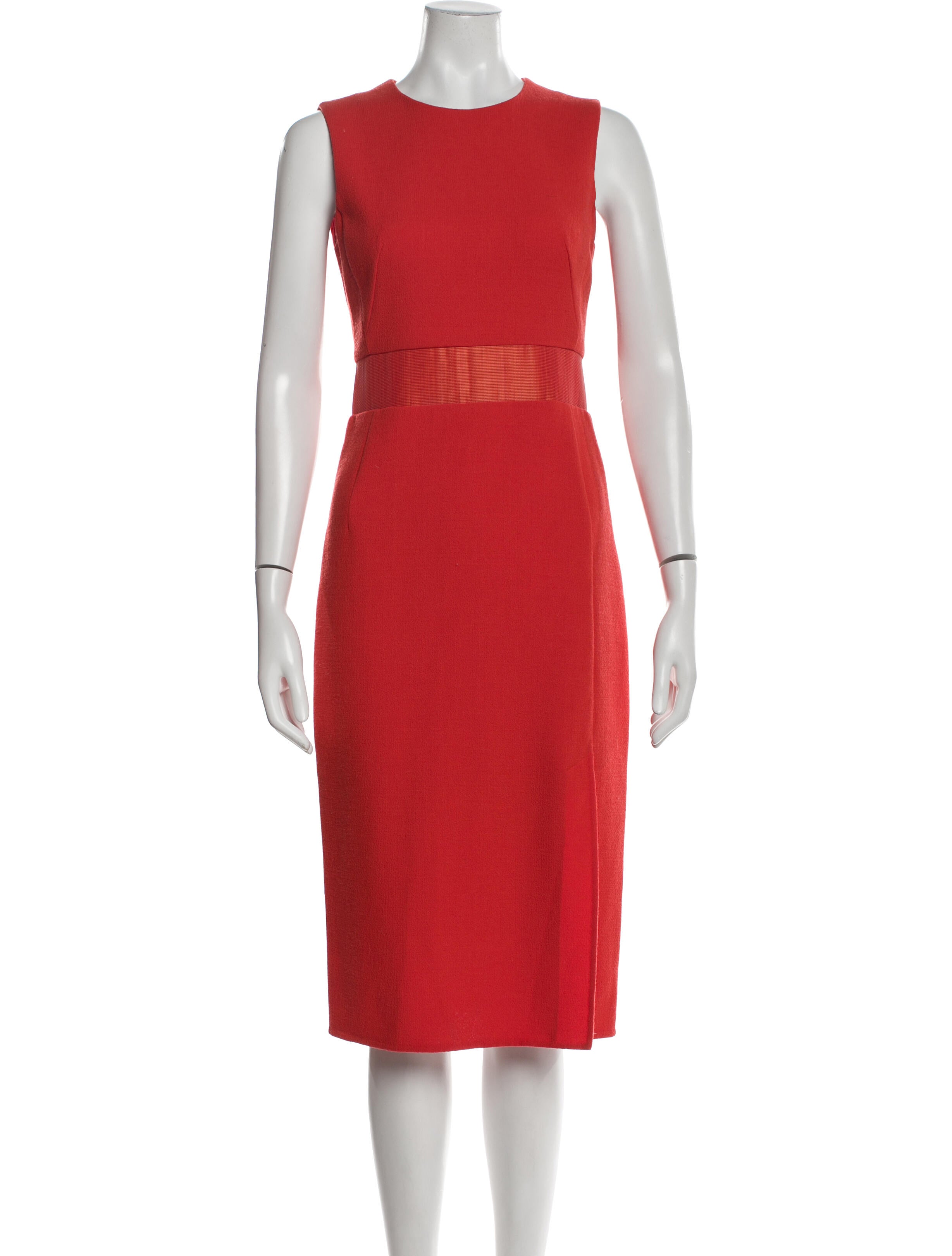 Akris Wool Midi Length Dress